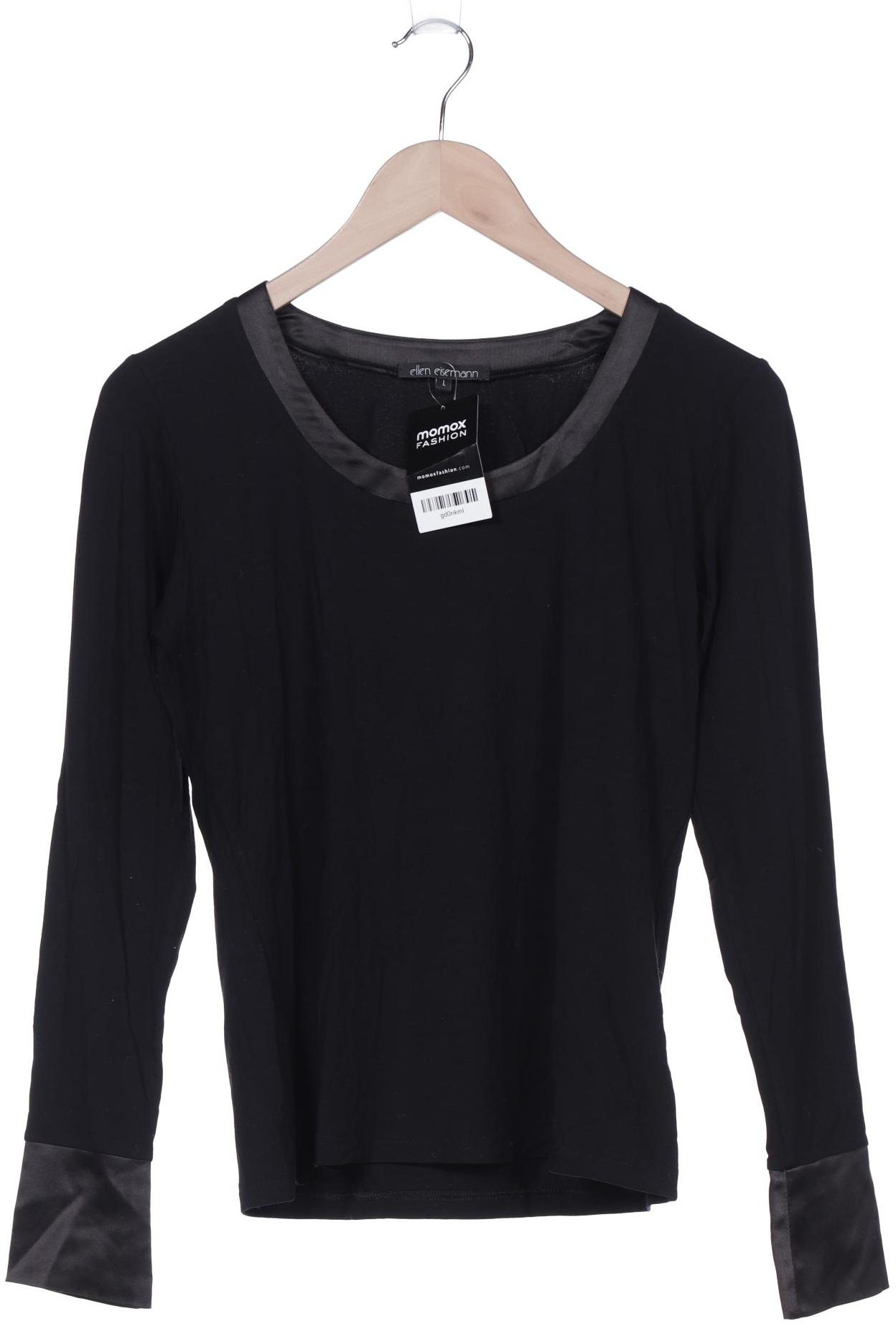 

Ellen Eisemann Damen Langarmshirt, schwarz, Gr. 42