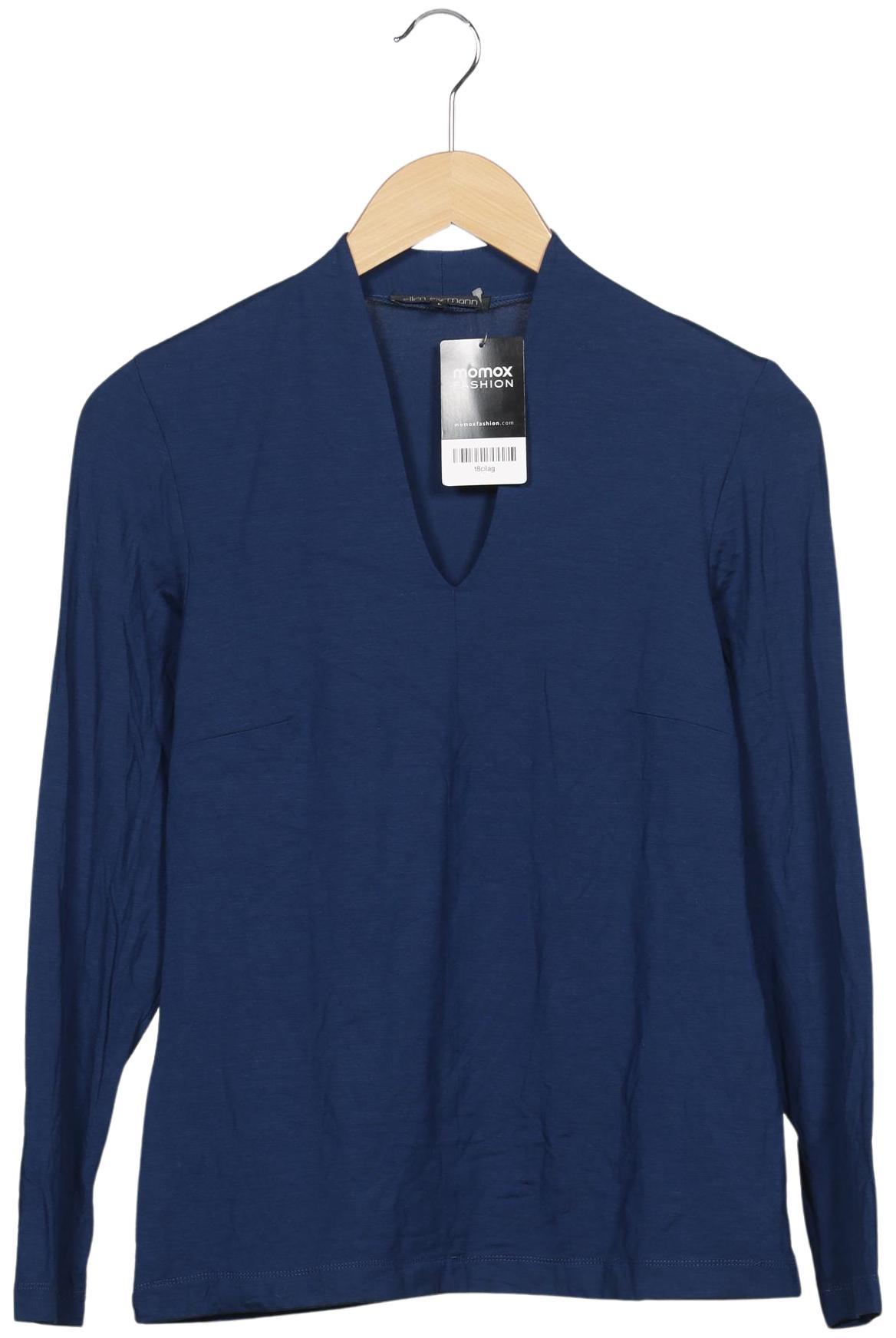 

Ellen Eisemann Damen Langarmshirt, marineblau, Gr. 42