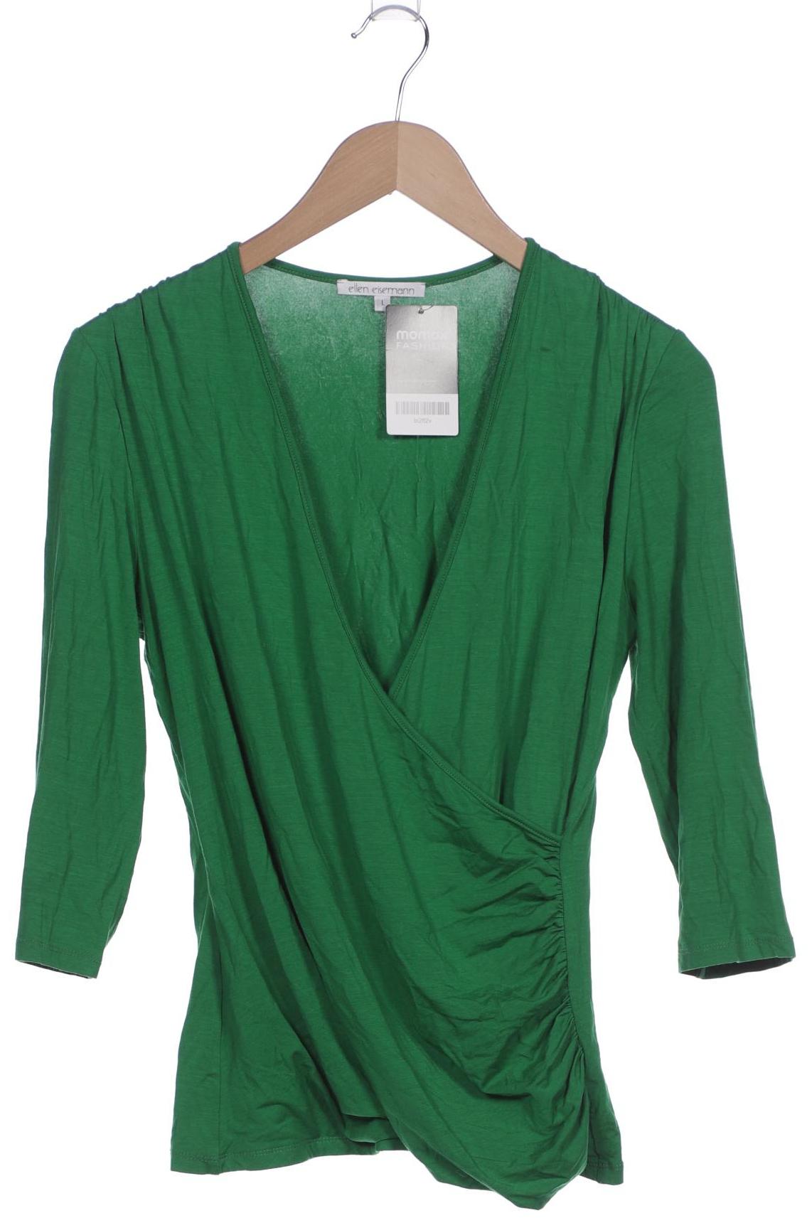 

Ellen Eisemann Damen Langarmshirt, grün, Gr. 42