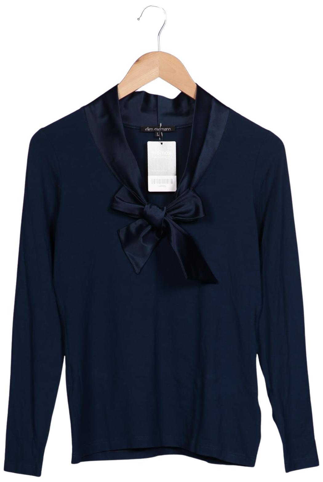 

Ellen Eisemann Damen Langarmshirt, marineblau, Gr. 42