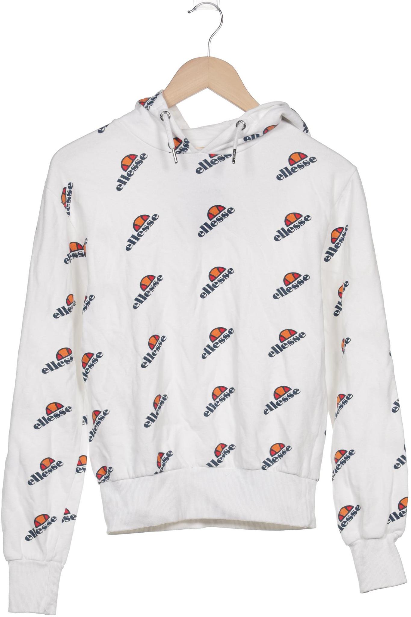 

ellesse Damen Kapuzenpullover, weiß, Gr. 32