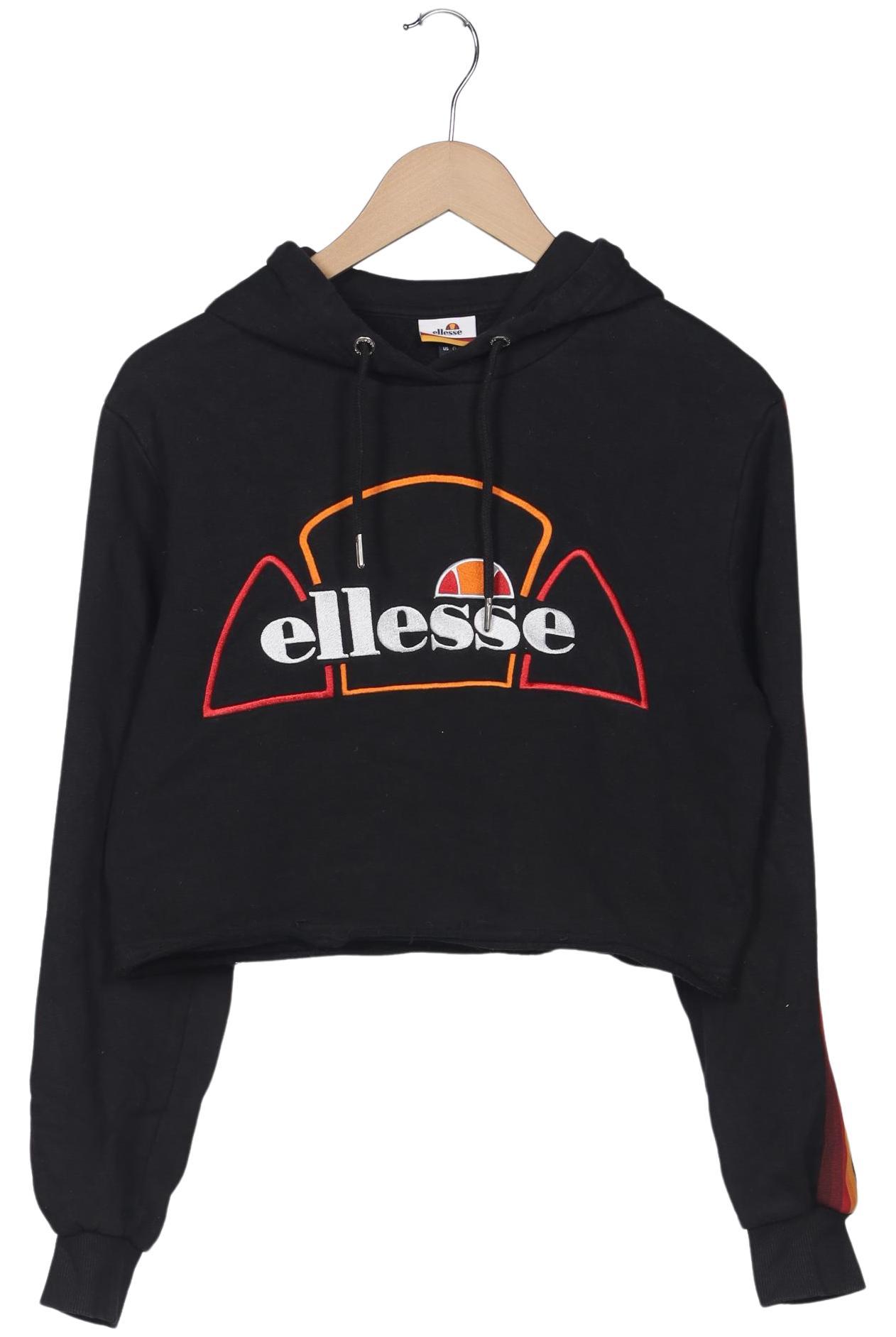 

ellesse Damen Kapuzenpullover, schwarz, Gr. 40