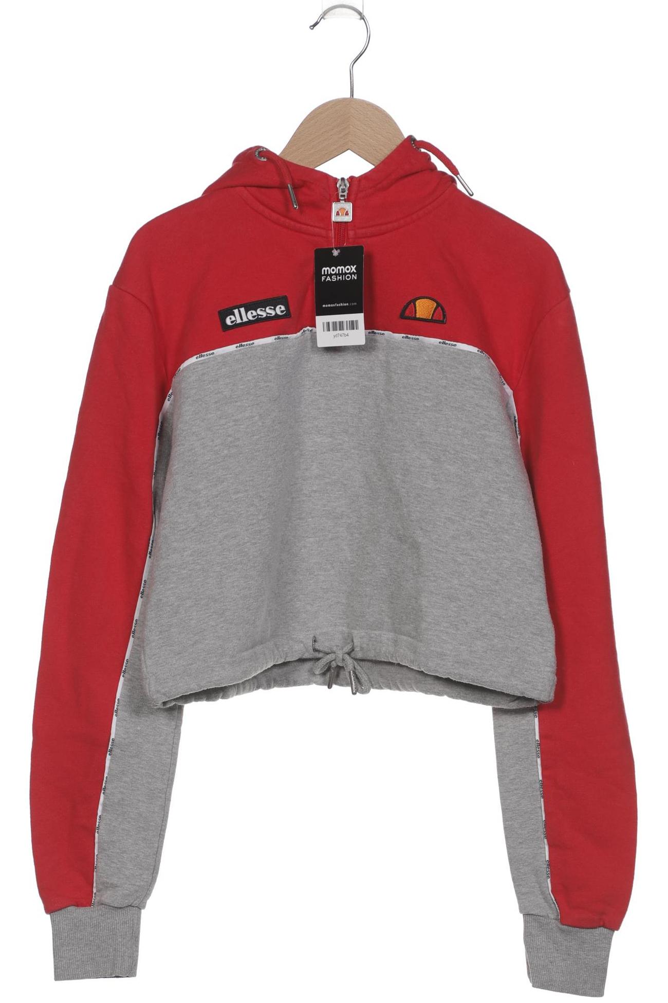 

ellesse Damen Kapuzenpullover, grau, Gr. 34