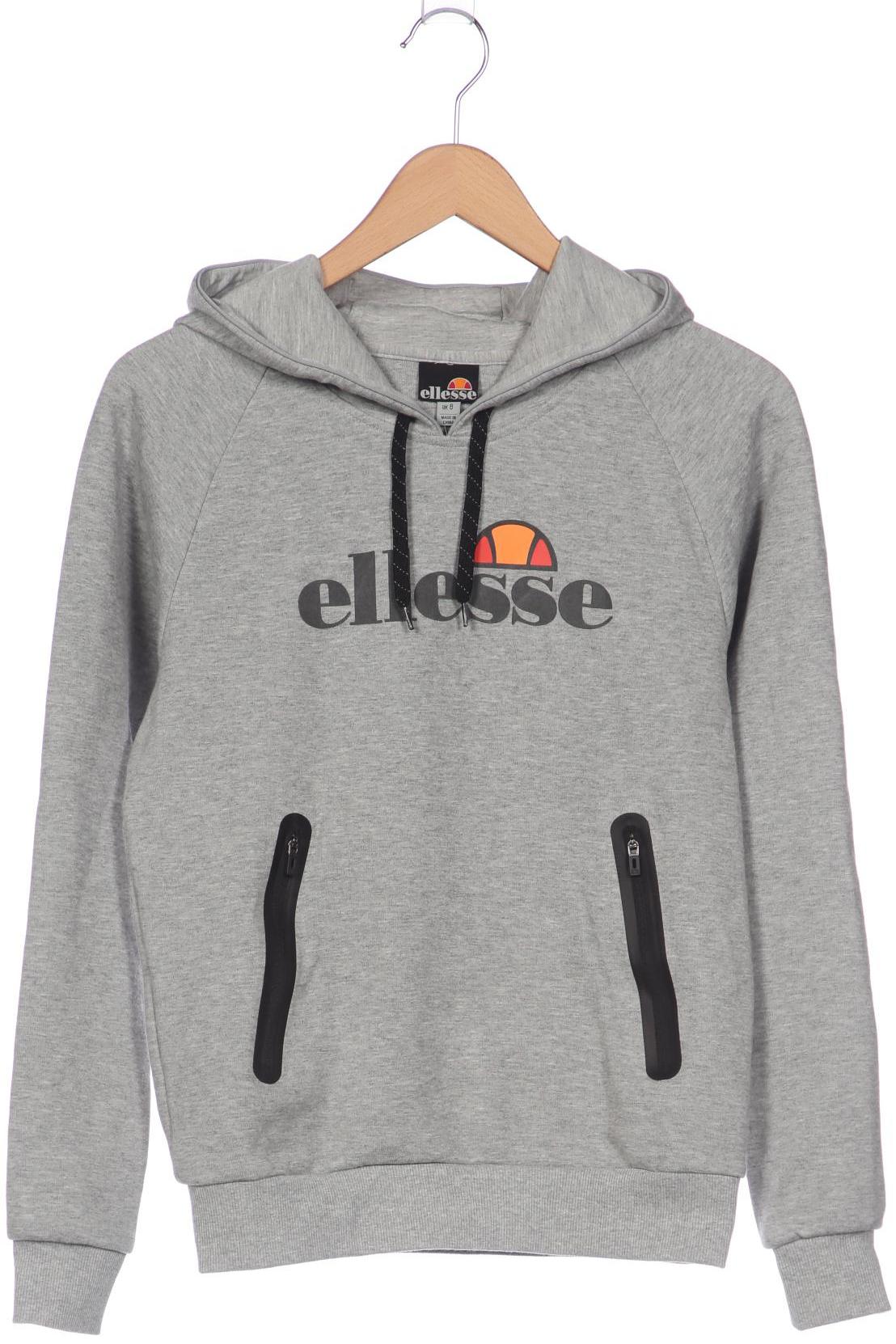 

ellesse Damen Kapuzenpullover, grau, Gr. 36