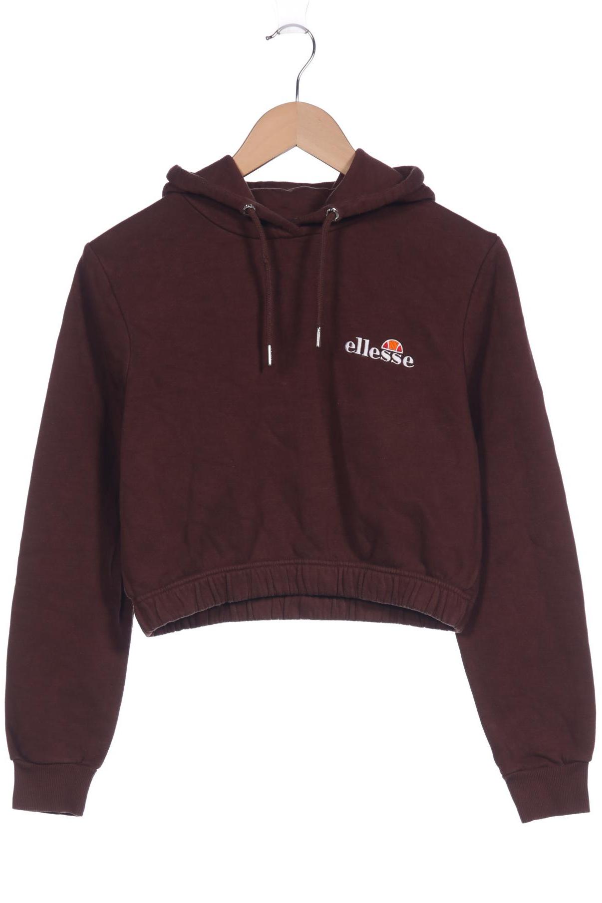 

ellesse Damen Kapuzenpullover, braun, Gr. 38
