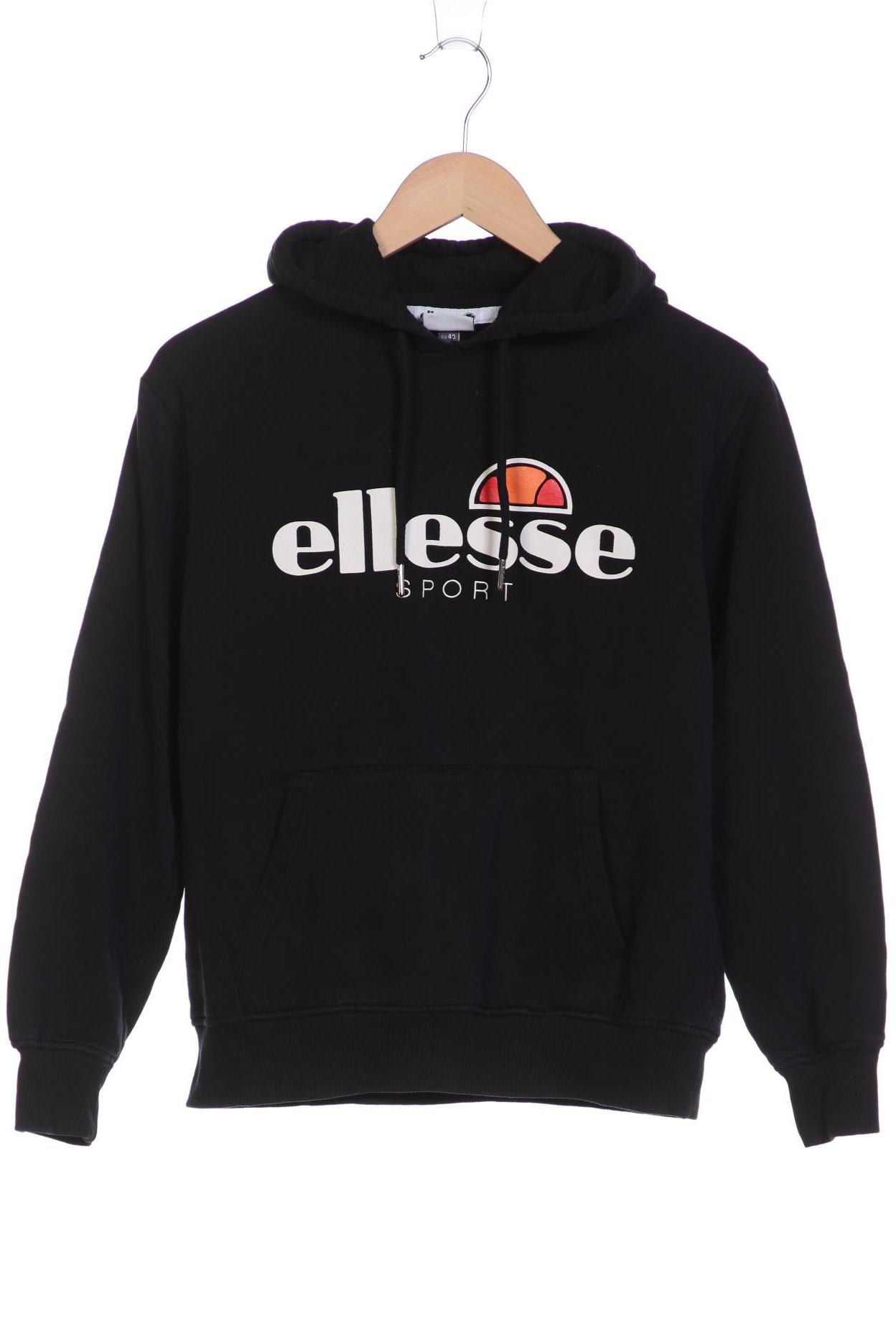 

ellesse Damen Kapuzenpullover, schwarz