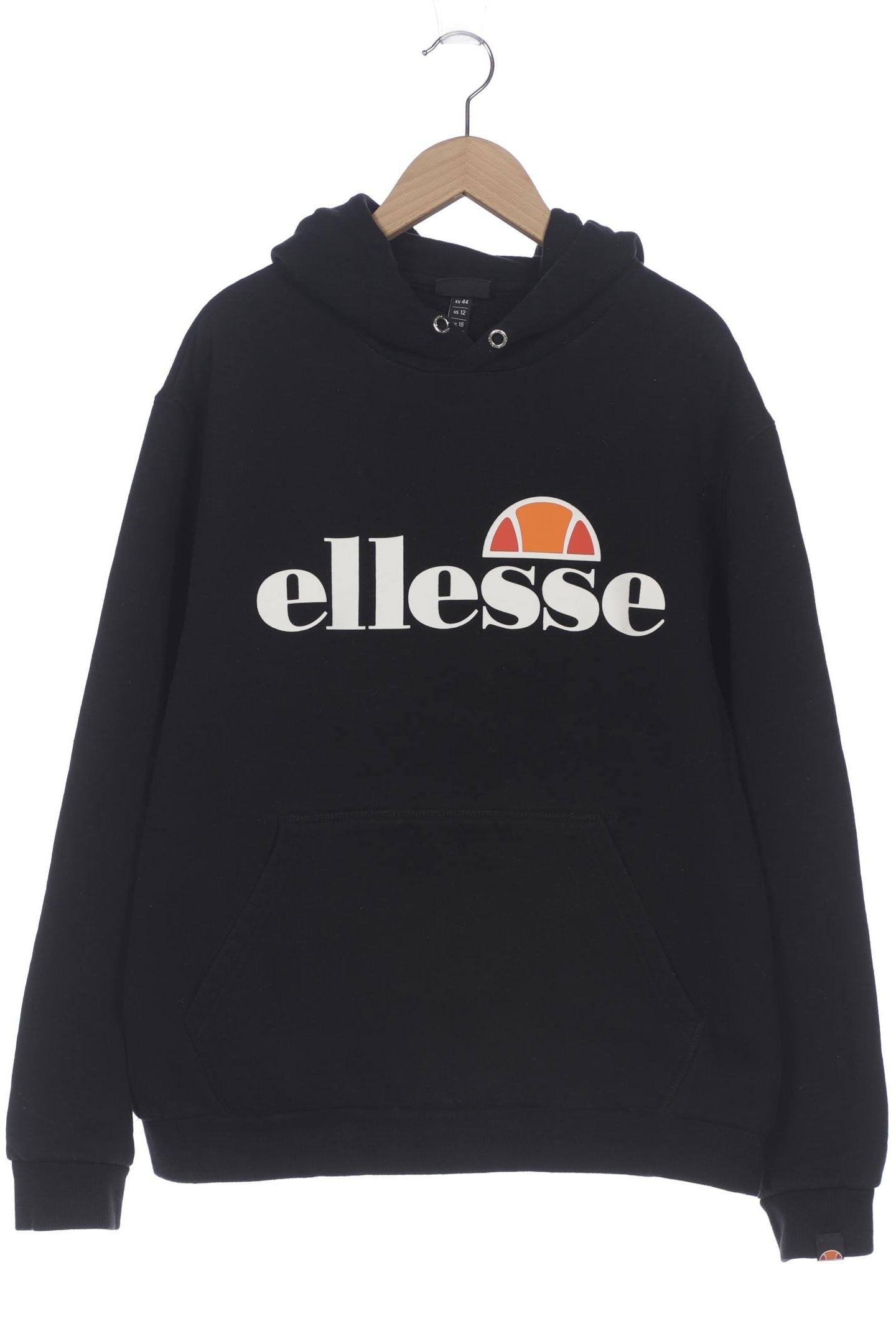 

ellesse Damen Kapuzenpullover, schwarz, Gr. 44