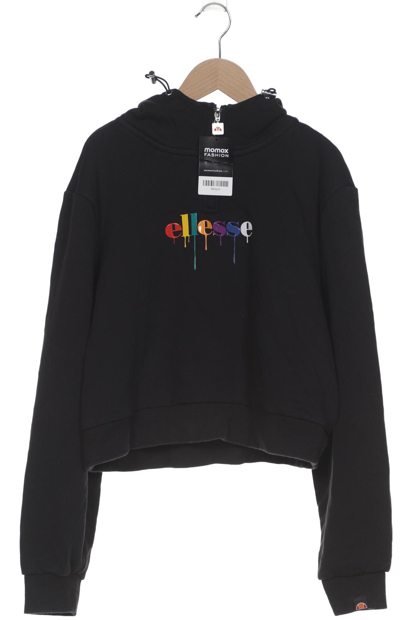 

ellesse Damen Kapuzenpullover, schwarz, Gr. 42