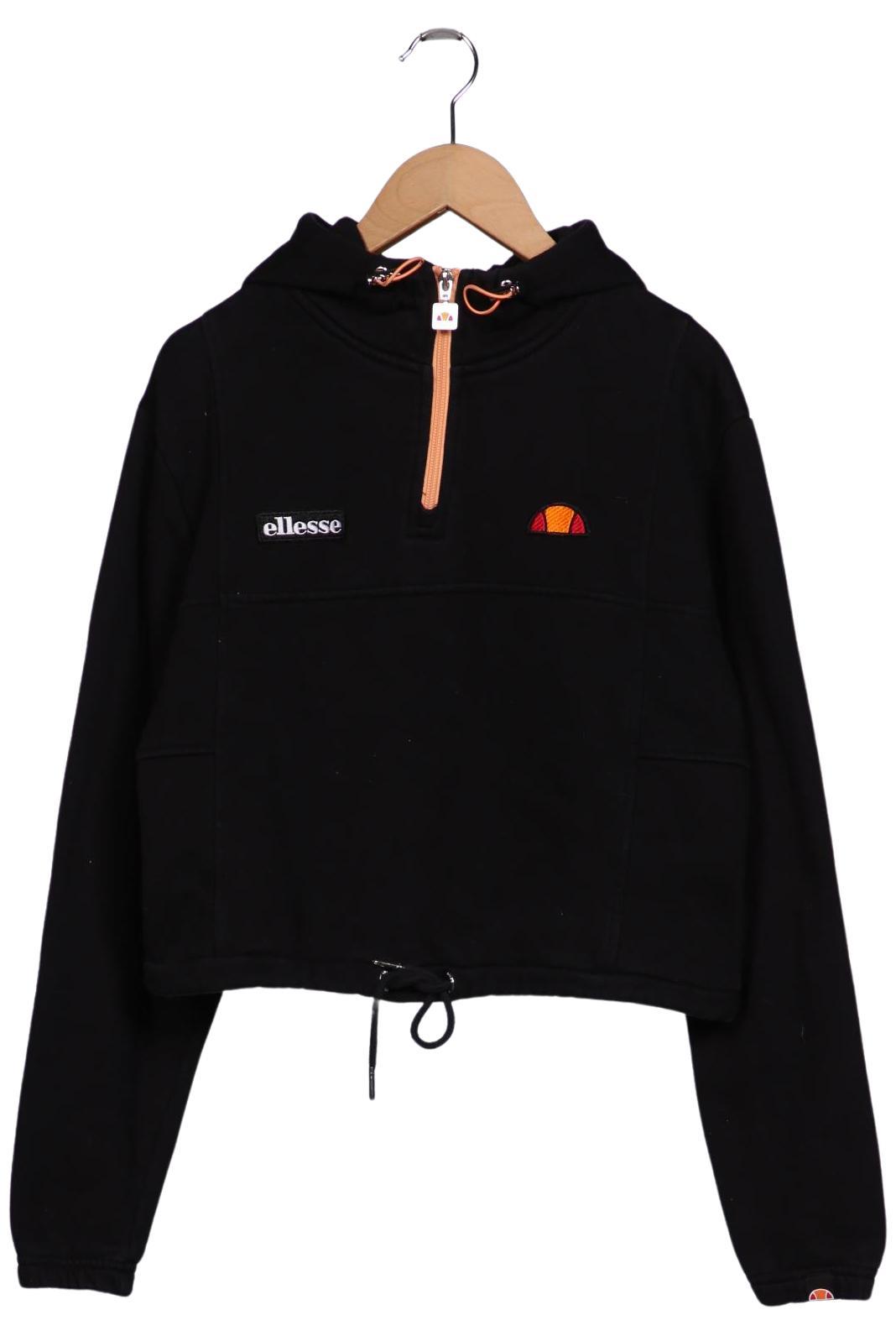 

ellesse Damen Kapuzenpullover, schwarz, Gr. 36