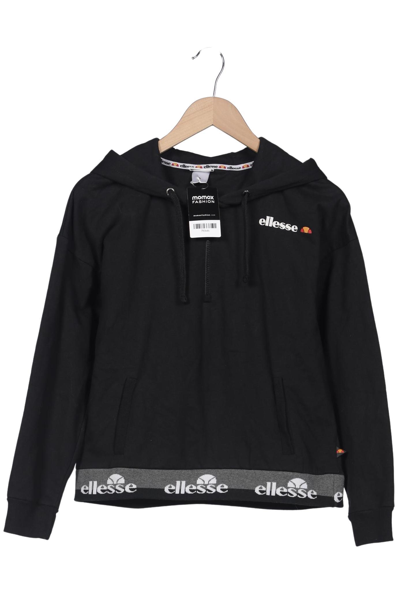 

ellesse Damen Kapuzenpullover, schwarz, Gr. 38