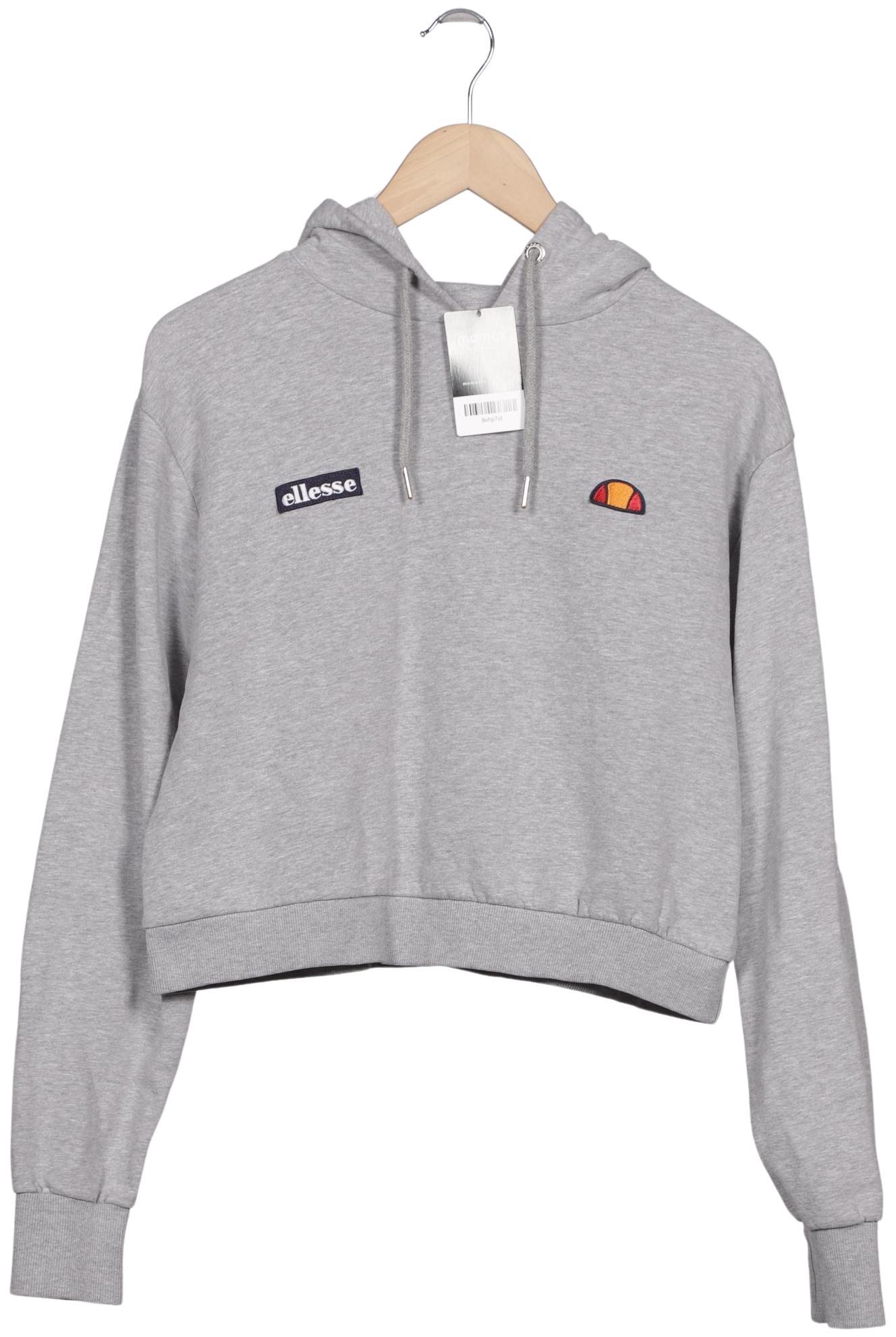 

ellesse Damen Kapuzenpullover, grau, Gr. 40