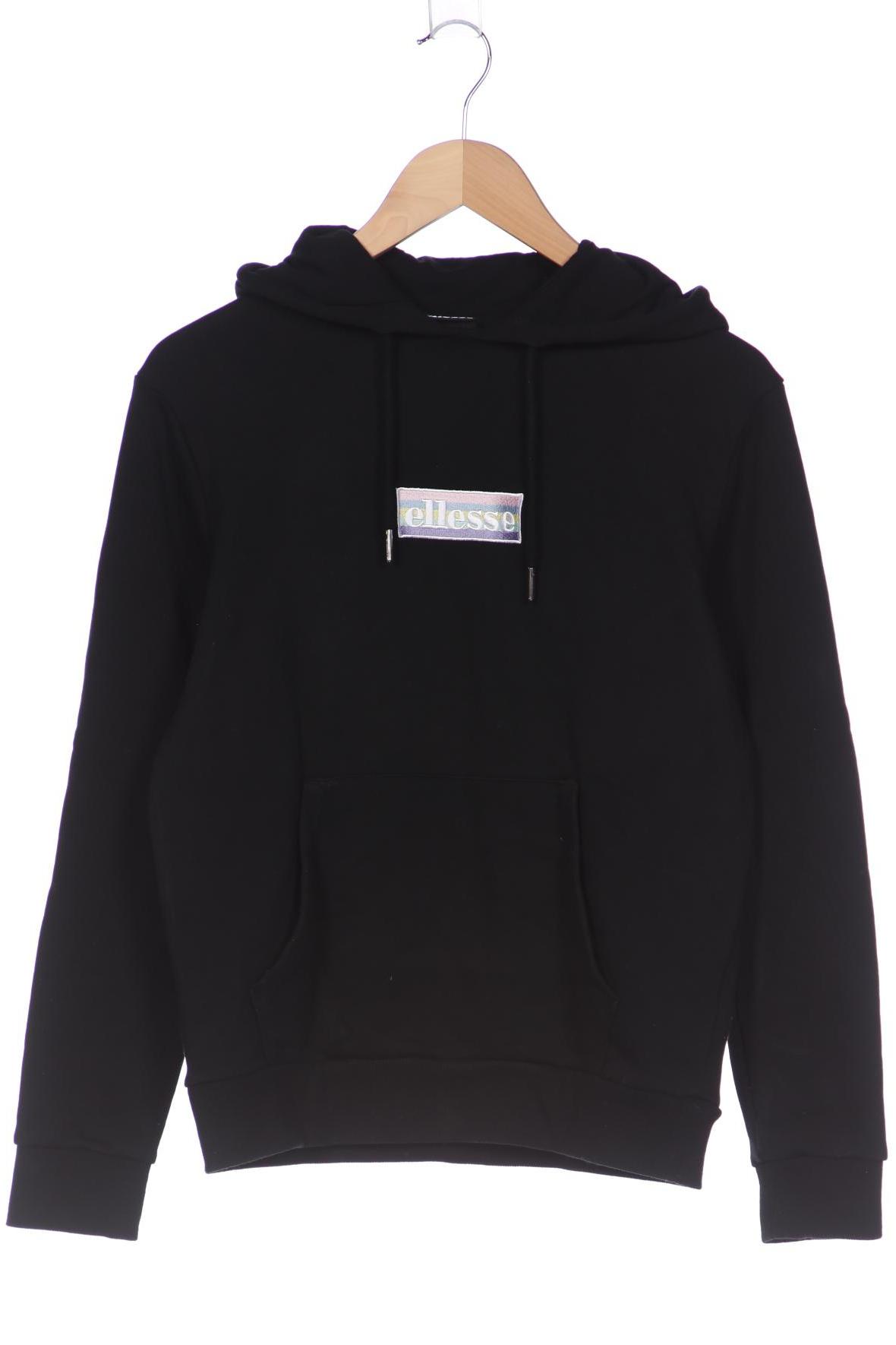 

ellesse Damen Kapuzenpullover, schwarz