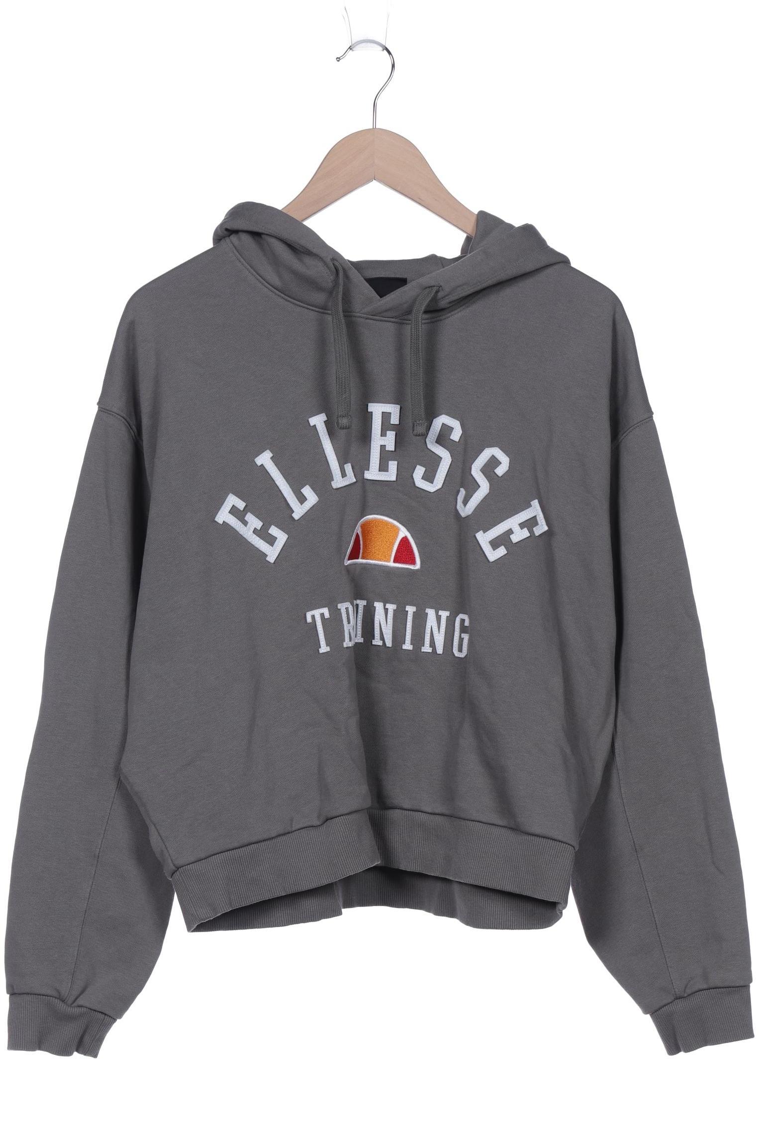 

ellesse Damen Kapuzenpullover, grau, Gr. 40