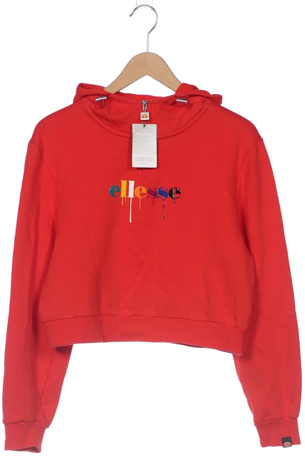 

ellesse Damen Kapuzenpullover, rot, Gr. 38