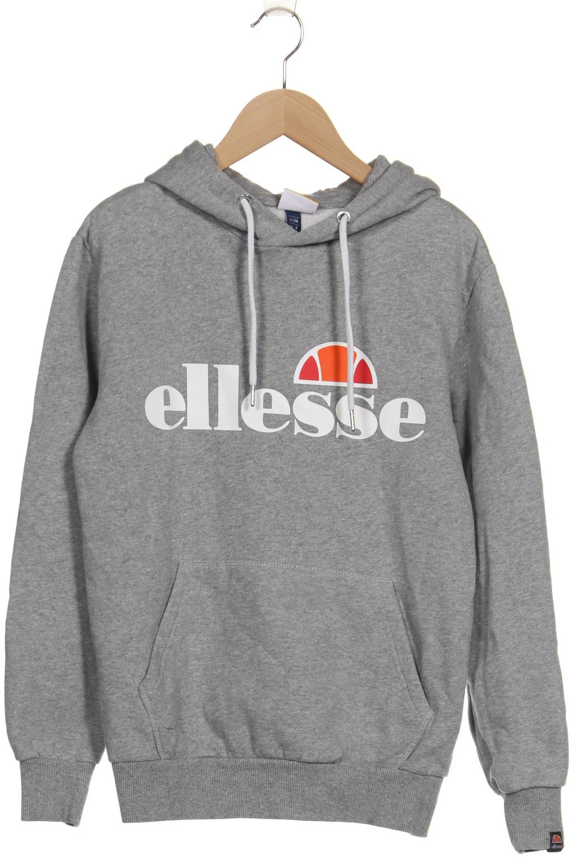 

ellesse Damen Kapuzenpullover, grau, Gr. 36