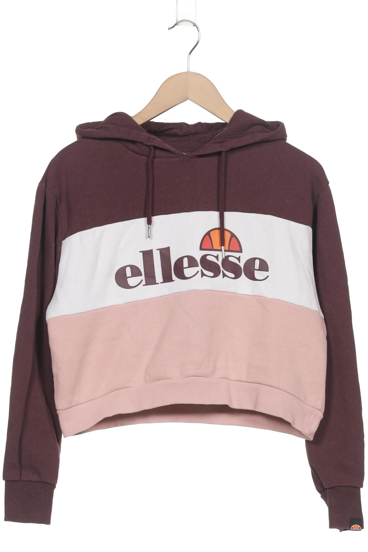 

ellesse Damen Kapuzenpullover, bordeaux, Gr. 36