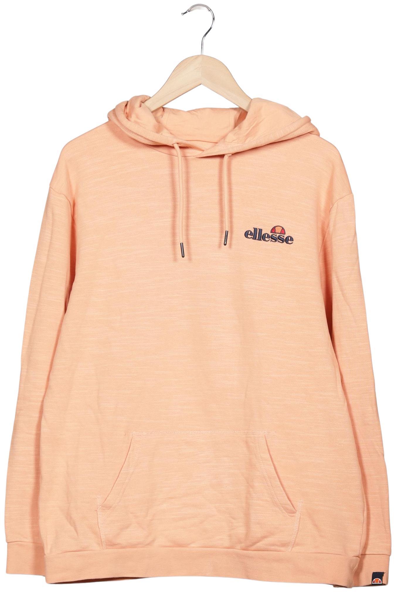 

ellesse Damen Kapuzenpullover, orange, Gr. 42