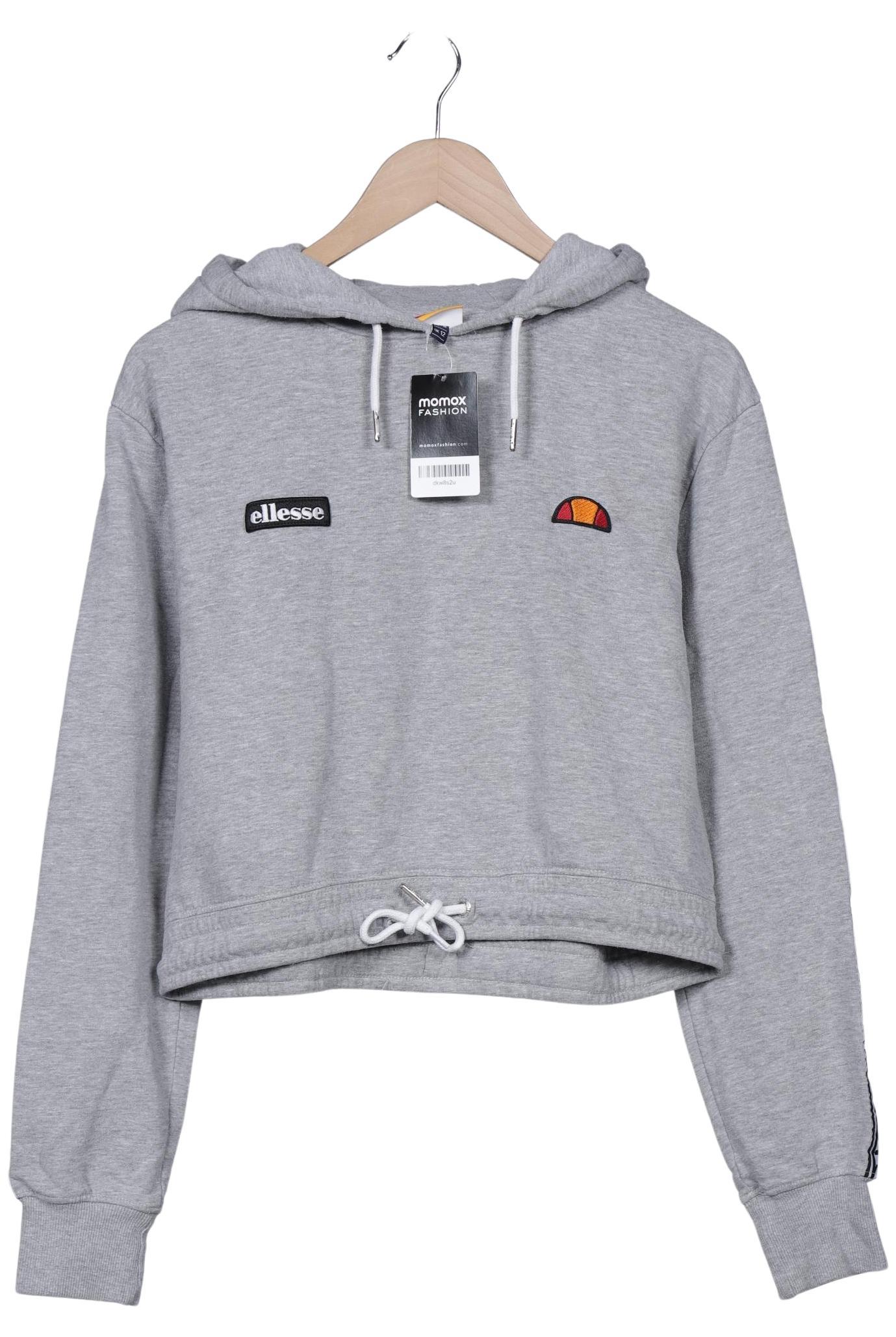 

ellesse Damen Kapuzenpullover, grau, Gr. 40
