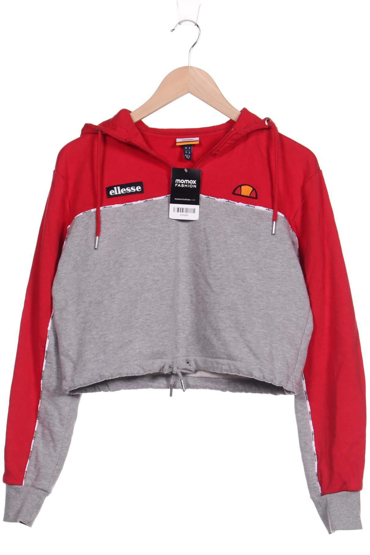 

ellesse Damen Kapuzenpullover, rot