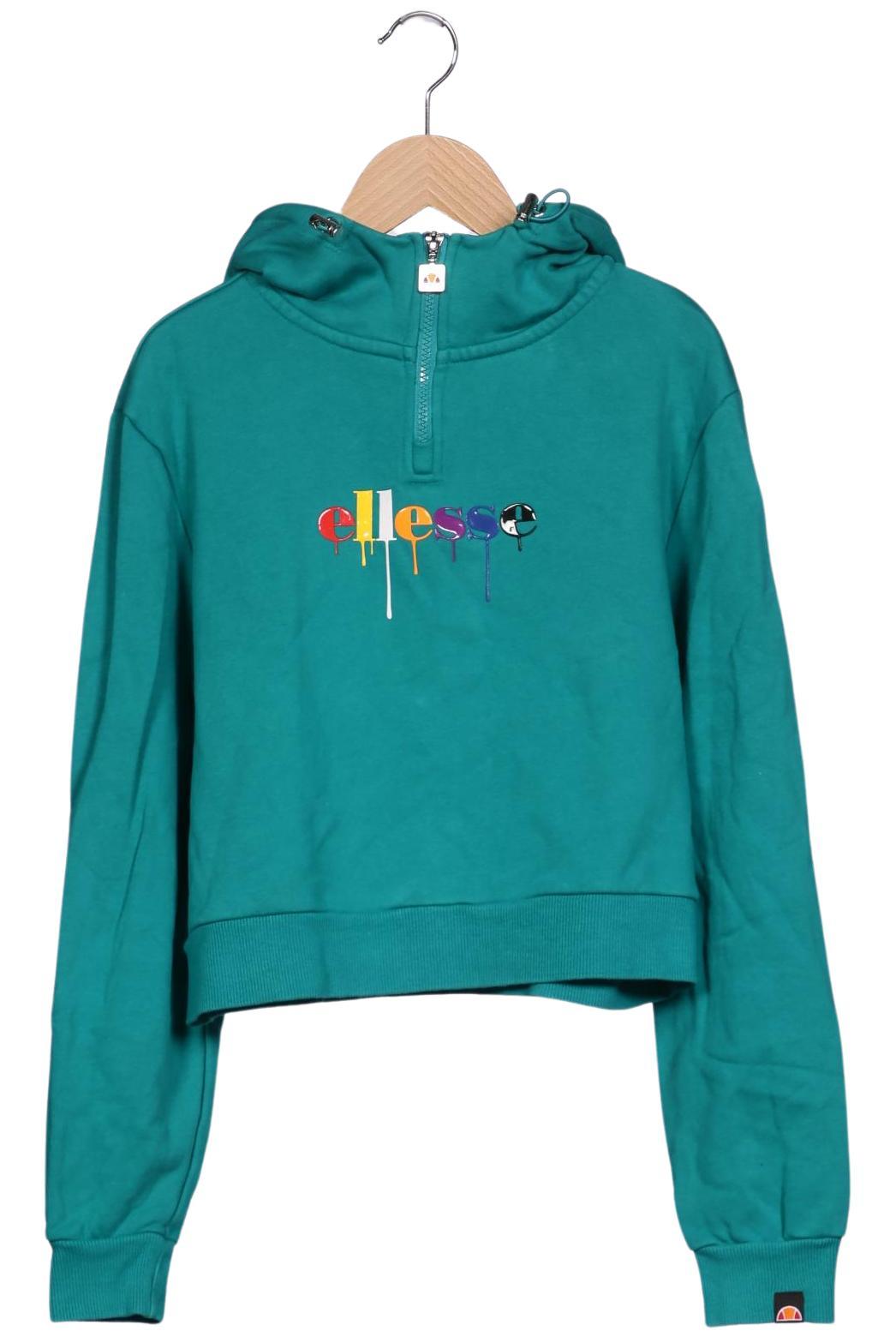 

ellesse Damen Kapuzenpullover, grün, Gr. 36
