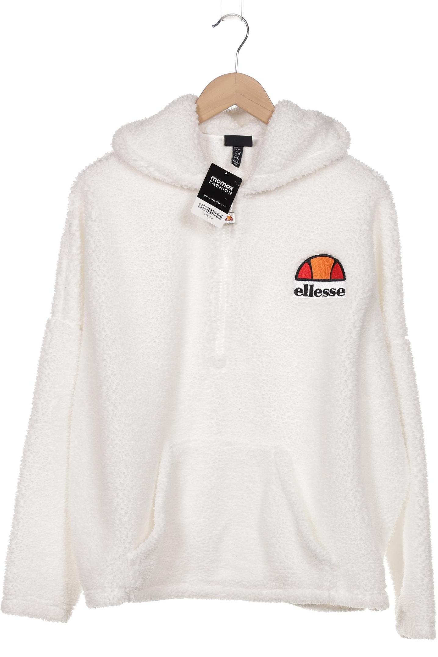 

ellesse Damen Kapuzenpullover, weiß, Gr. 40