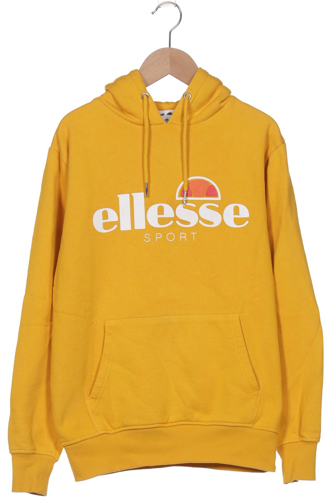 

ellesse Damen Kapuzenpullover, gelb, Gr. 38