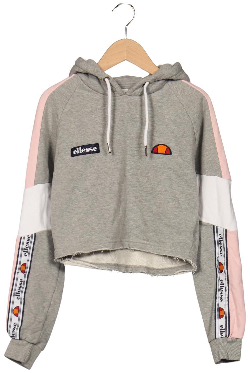 

ellesse Damen Kapuzenpullover, grau, Gr. 36