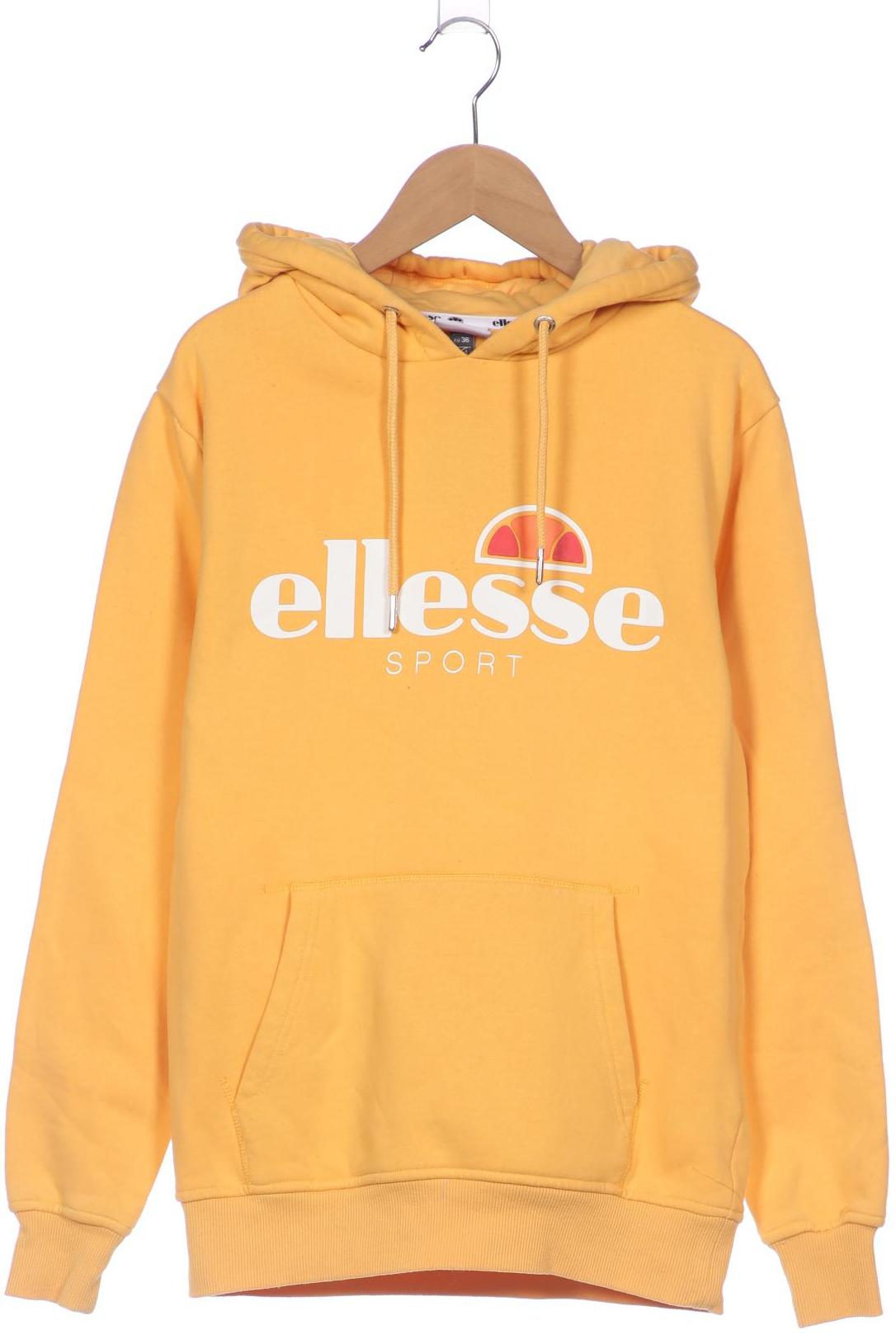 

ellesse Damen Kapuzenpullover, gelb, Gr. 36