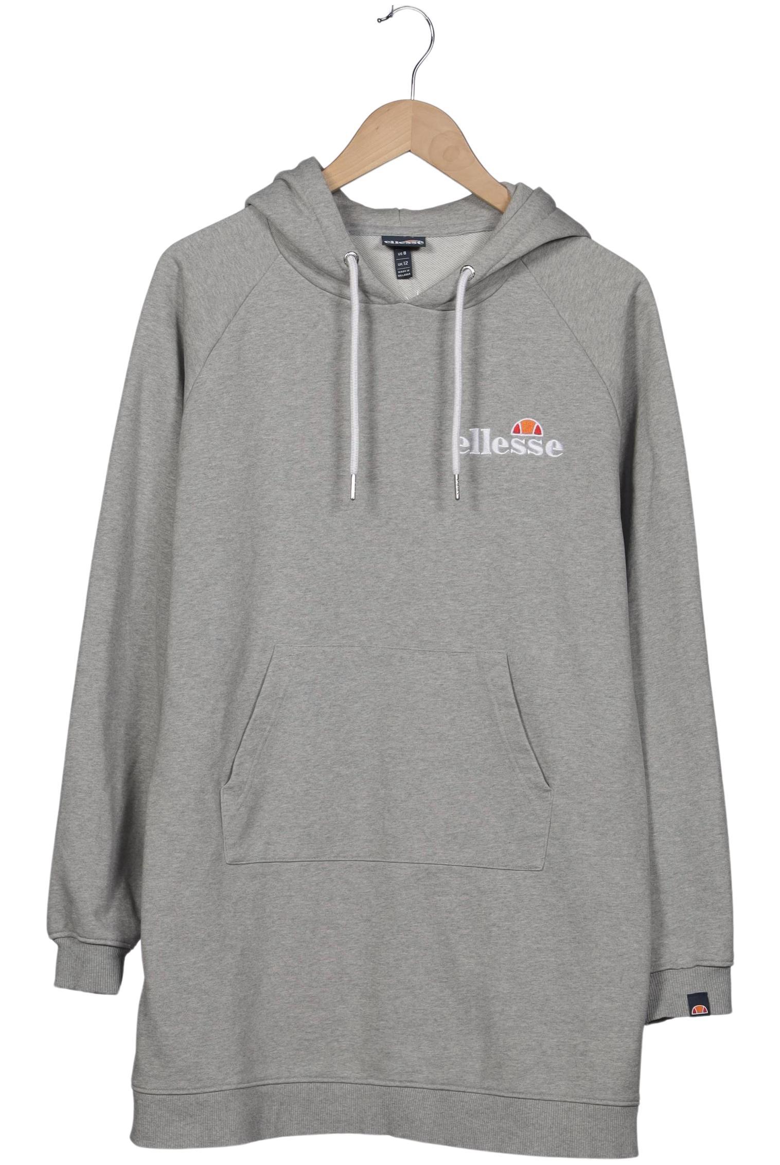 

ellesse Damen Kapuzenpullover, grau, Gr. 40