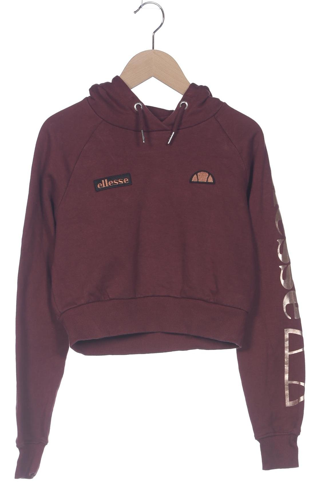 

ellesse Damen Kapuzenpullover, bordeaux, Gr. 32