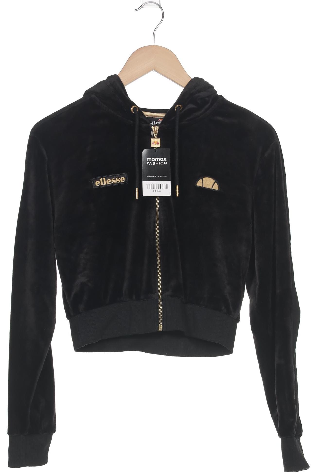 

ellesse Damen Kapuzenpullover, schwarz, Gr. 38