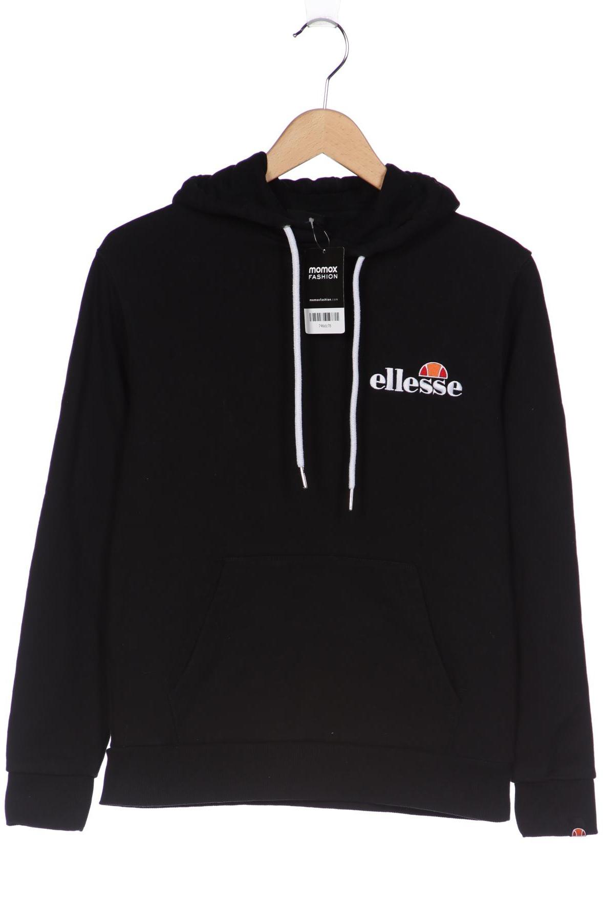 

ellesse Damen Kapuzenpullover, schwarz