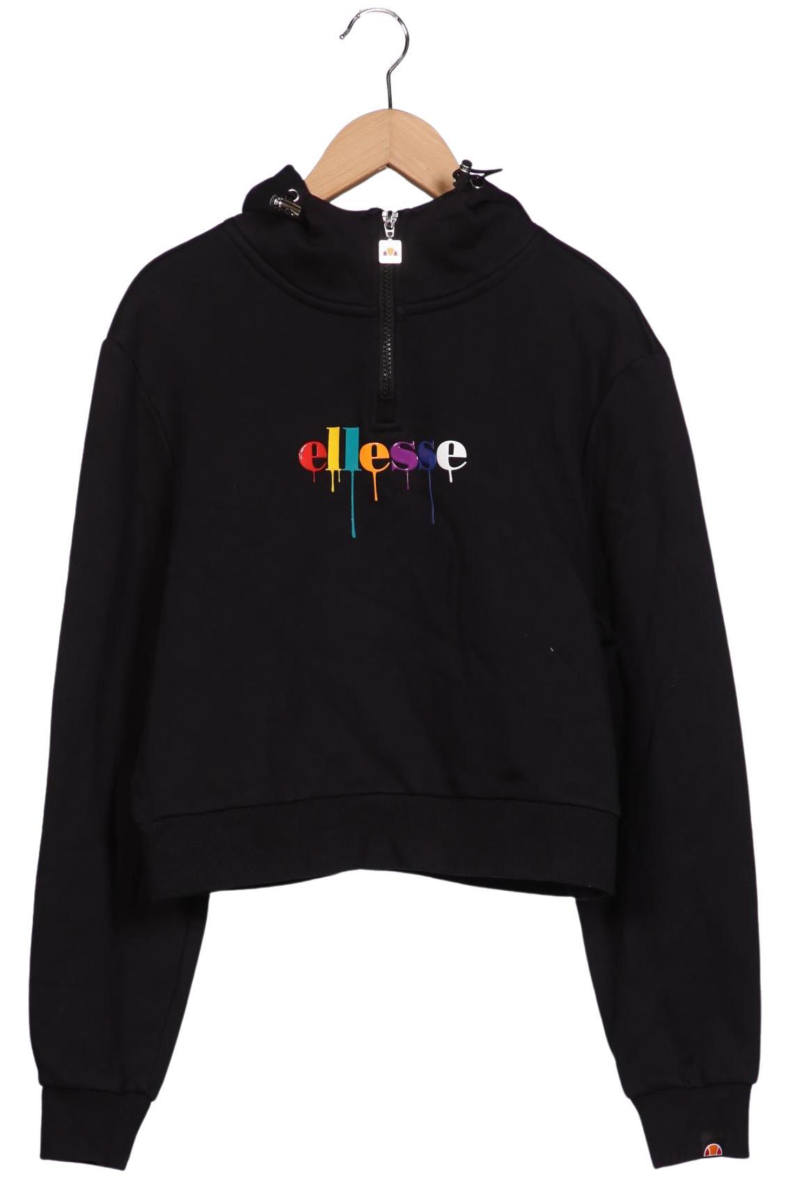 

ellesse Damen Kapuzenpullover, schwarz, Gr. 38