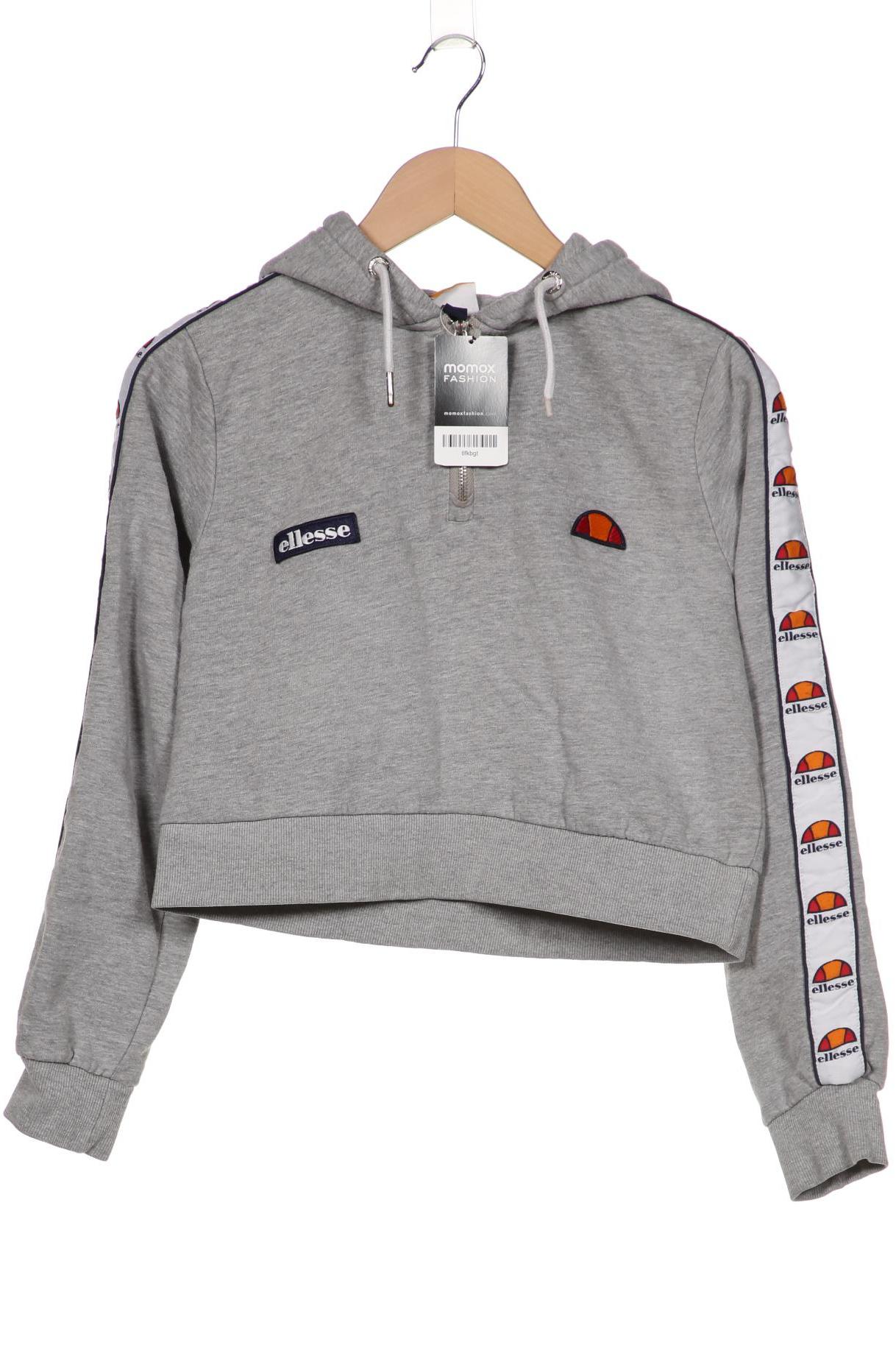 

ellesse Damen Kapuzenpullover, grau, Gr. 12