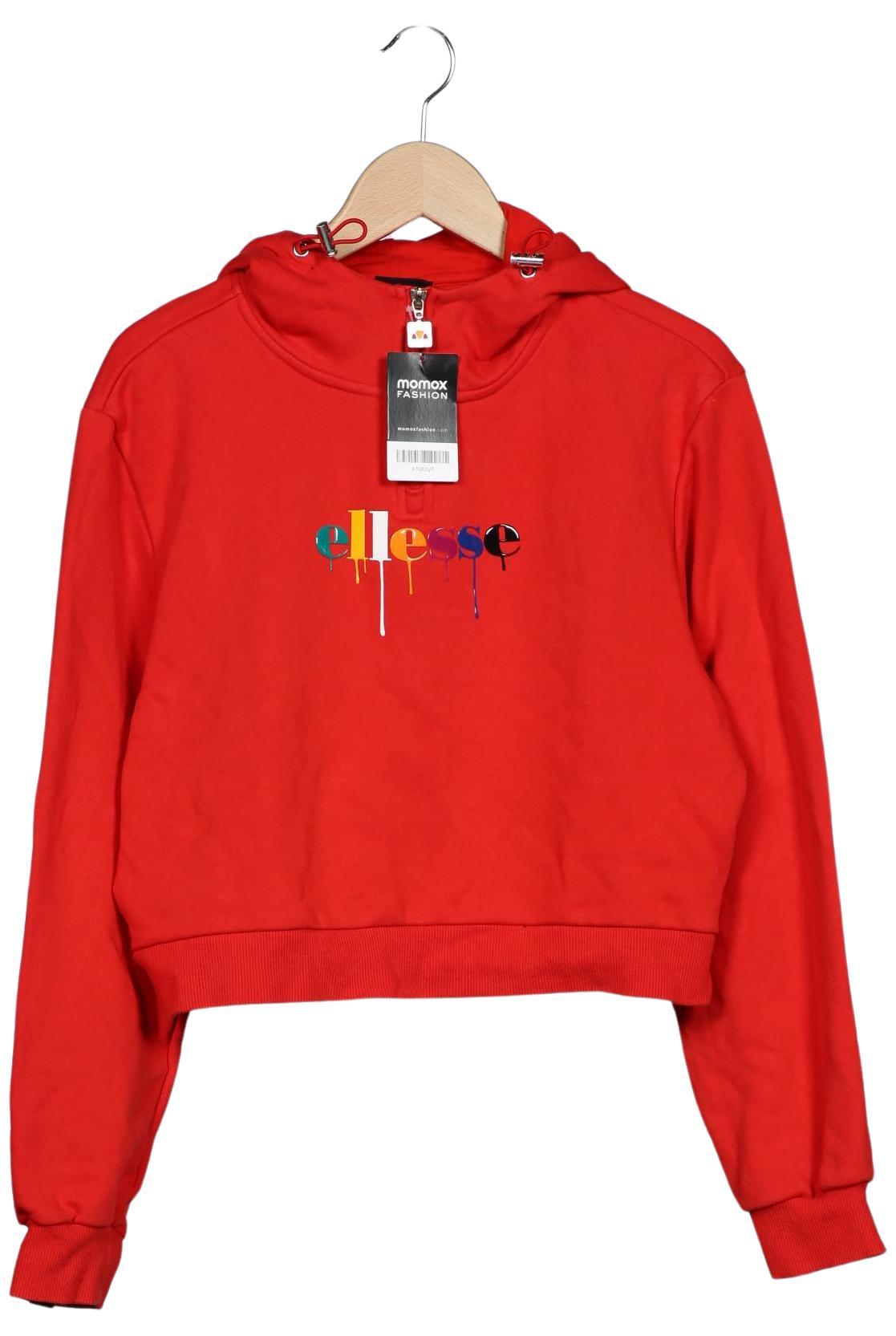

ellesse Damen Kapuzenpullover, rot, Gr. 38