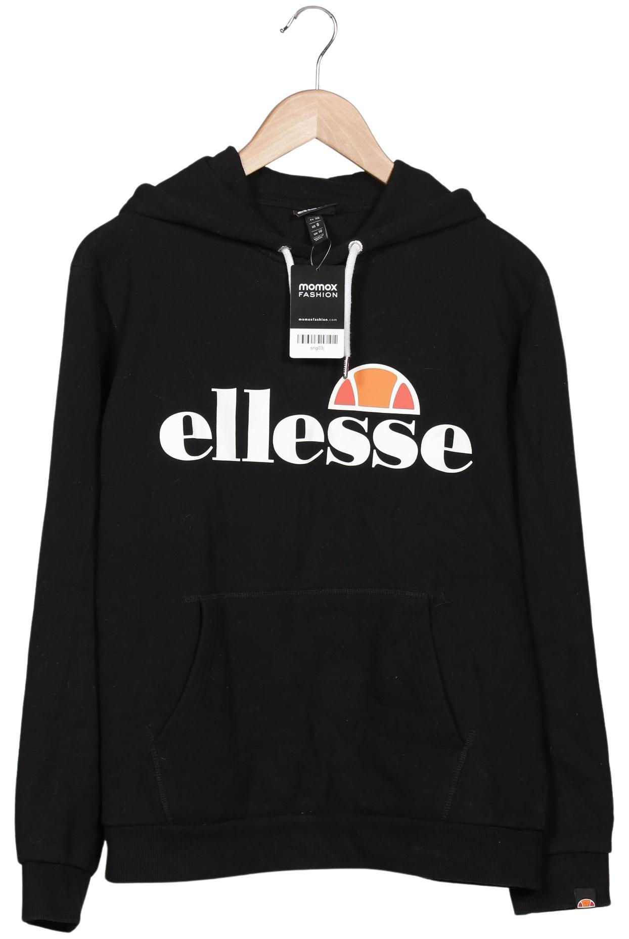 

ellesse Damen Kapuzenpullover, schwarz, Gr. 38