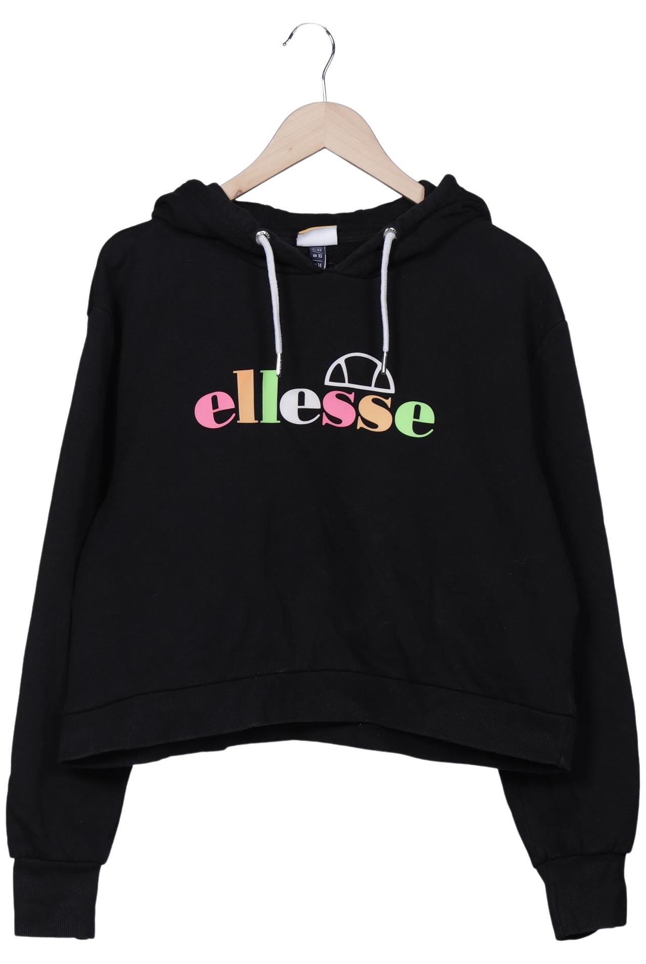 

ellesse Damen Kapuzenpullover, schwarz, Gr. 42