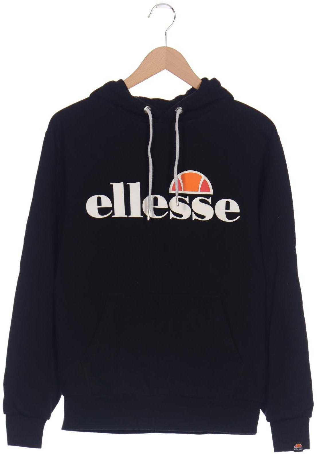 

ellesse Damen Kapuzenpullover, schwarz