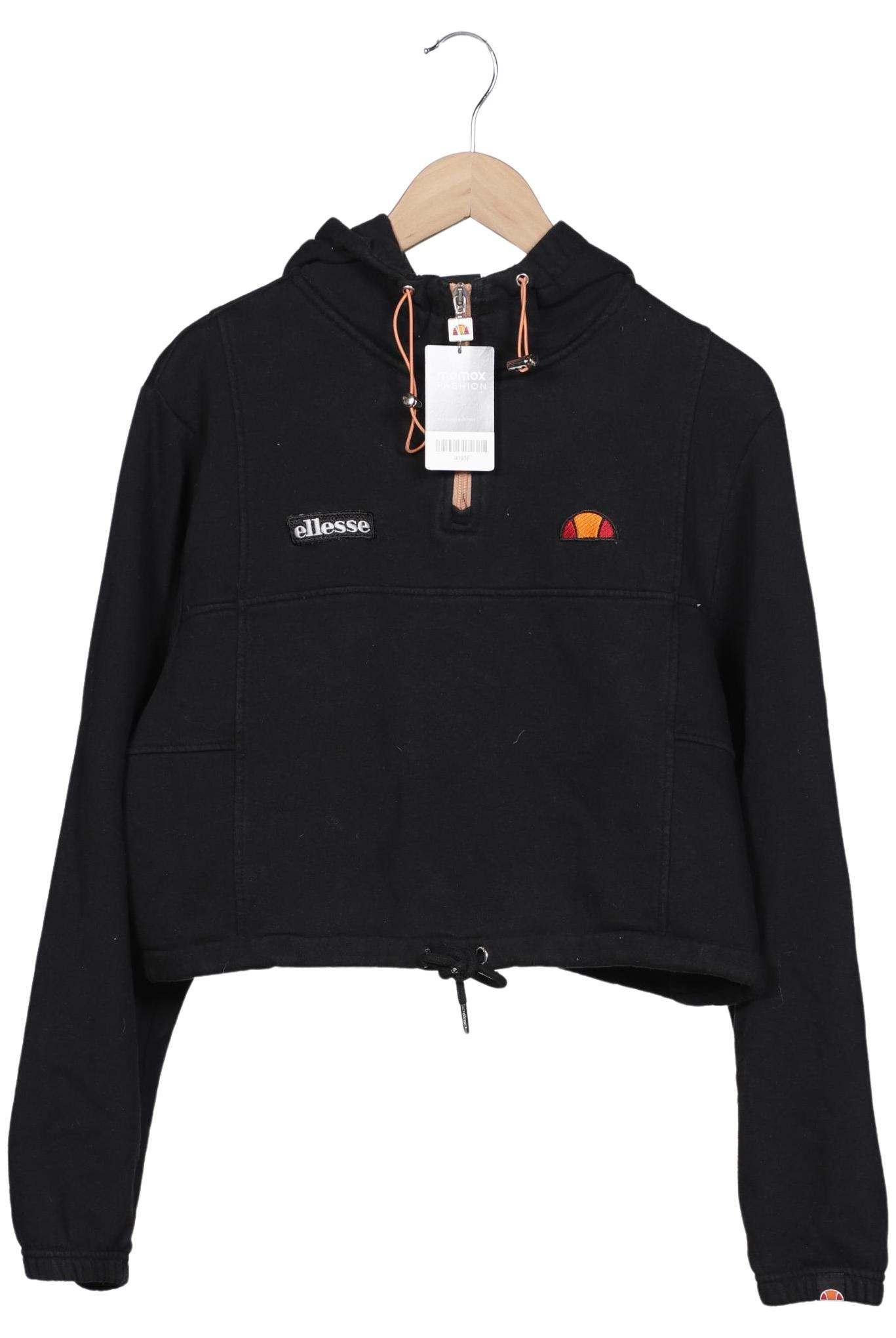 

ellesse Damen Kapuzenpullover, schwarz, Gr. 42