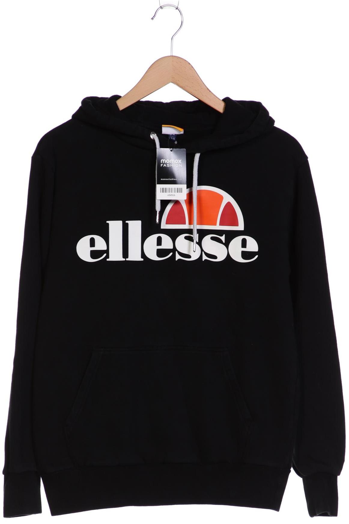 

ellesse Damen Kapuzenpullover, schwarz