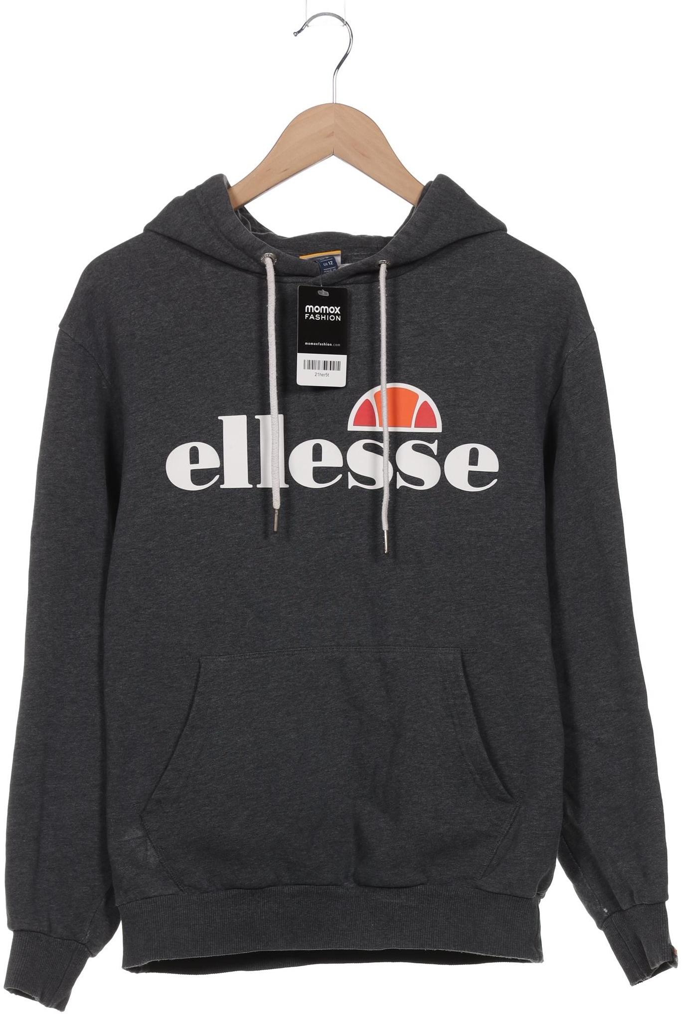 

ellesse Damen Kapuzenpullover, grau, Gr. 40