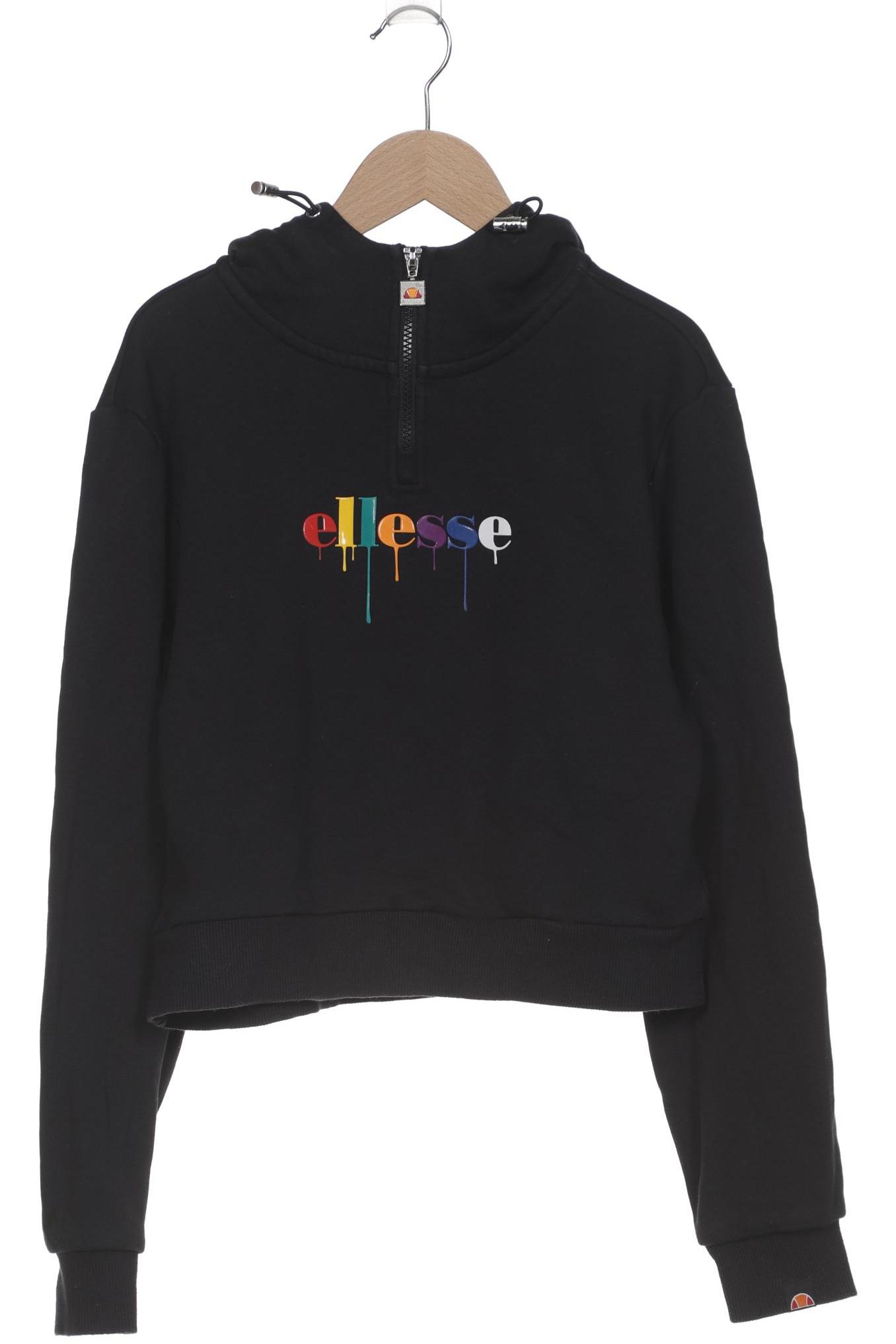 

ellesse Damen Kapuzenpullover, schwarz, Gr. 36