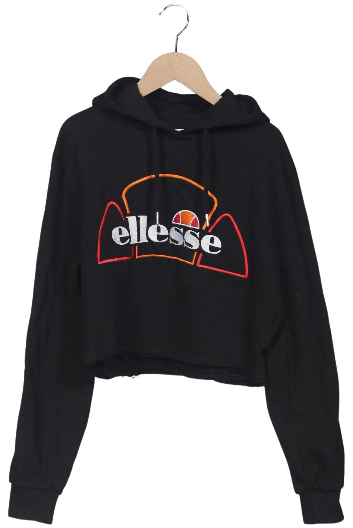 

ellesse Damen Kapuzenpullover, schwarz, Gr. 40
