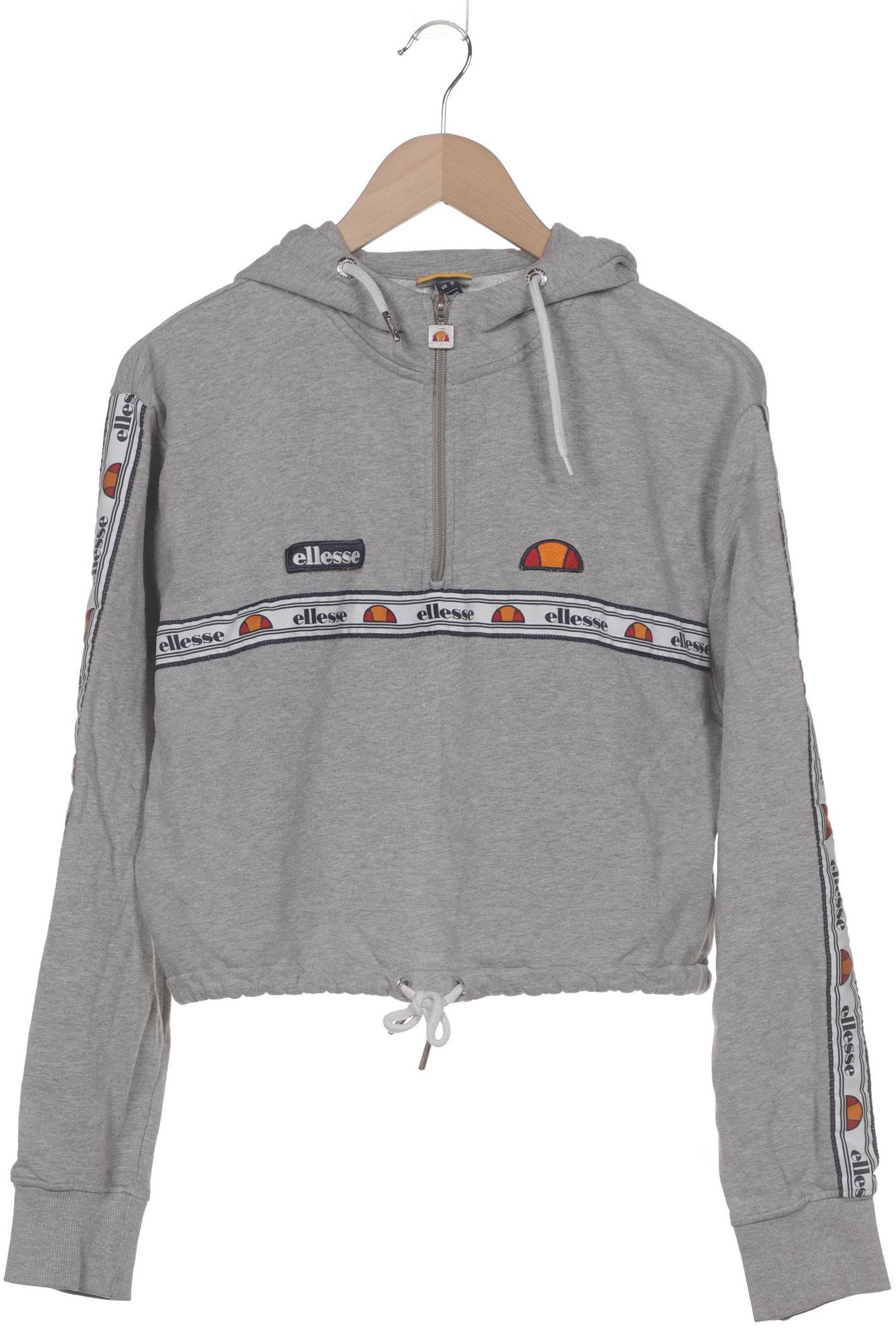 

ellesse Damen Kapuzenpullover, grau, Gr. 40