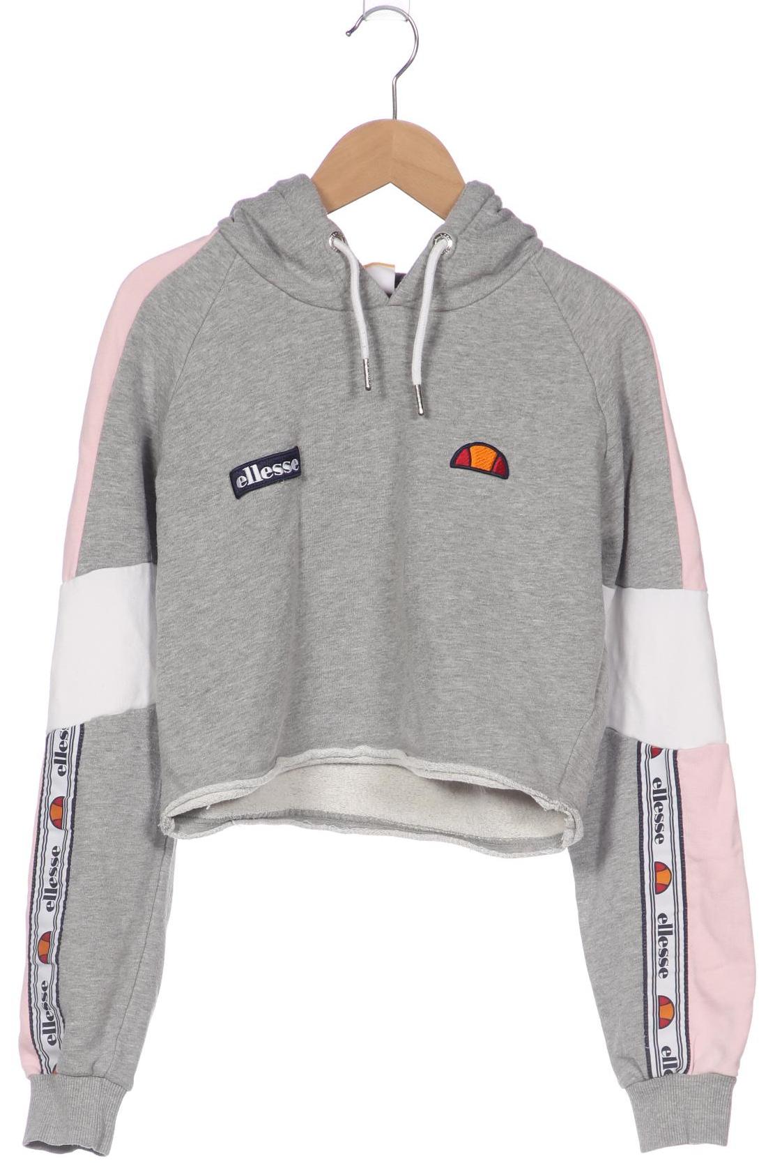 

ellesse Damen Kapuzenpullover, grau, Gr. 38