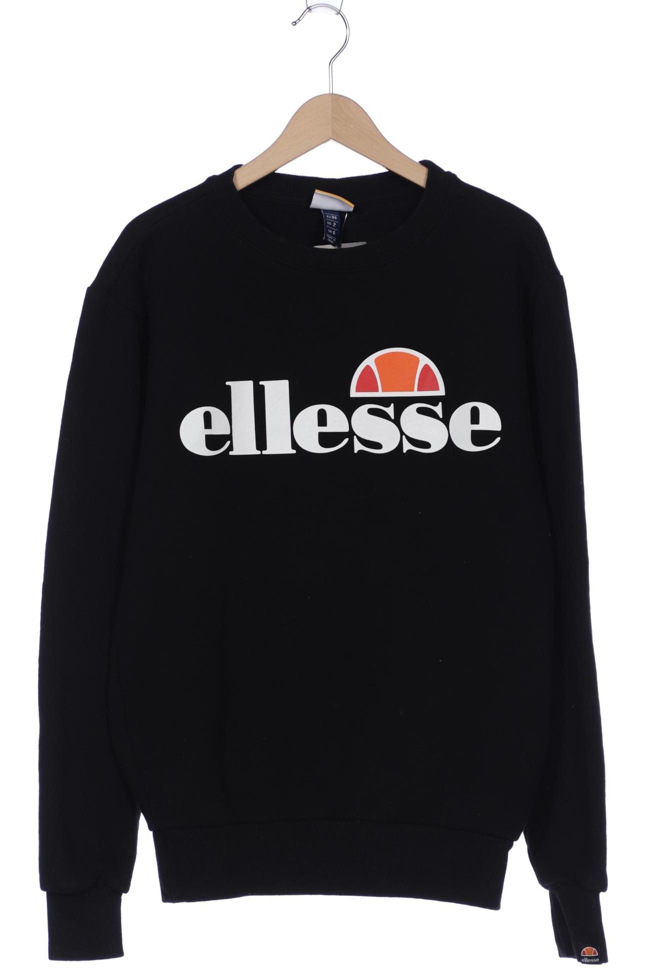 

ellesse Damen Sweatshirt, schwarz, Gr. 34