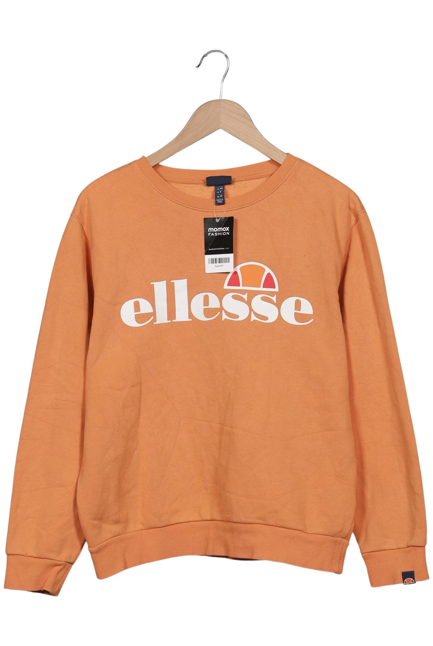 

ellesse Damen Sweatshirt, orange, Gr. 40