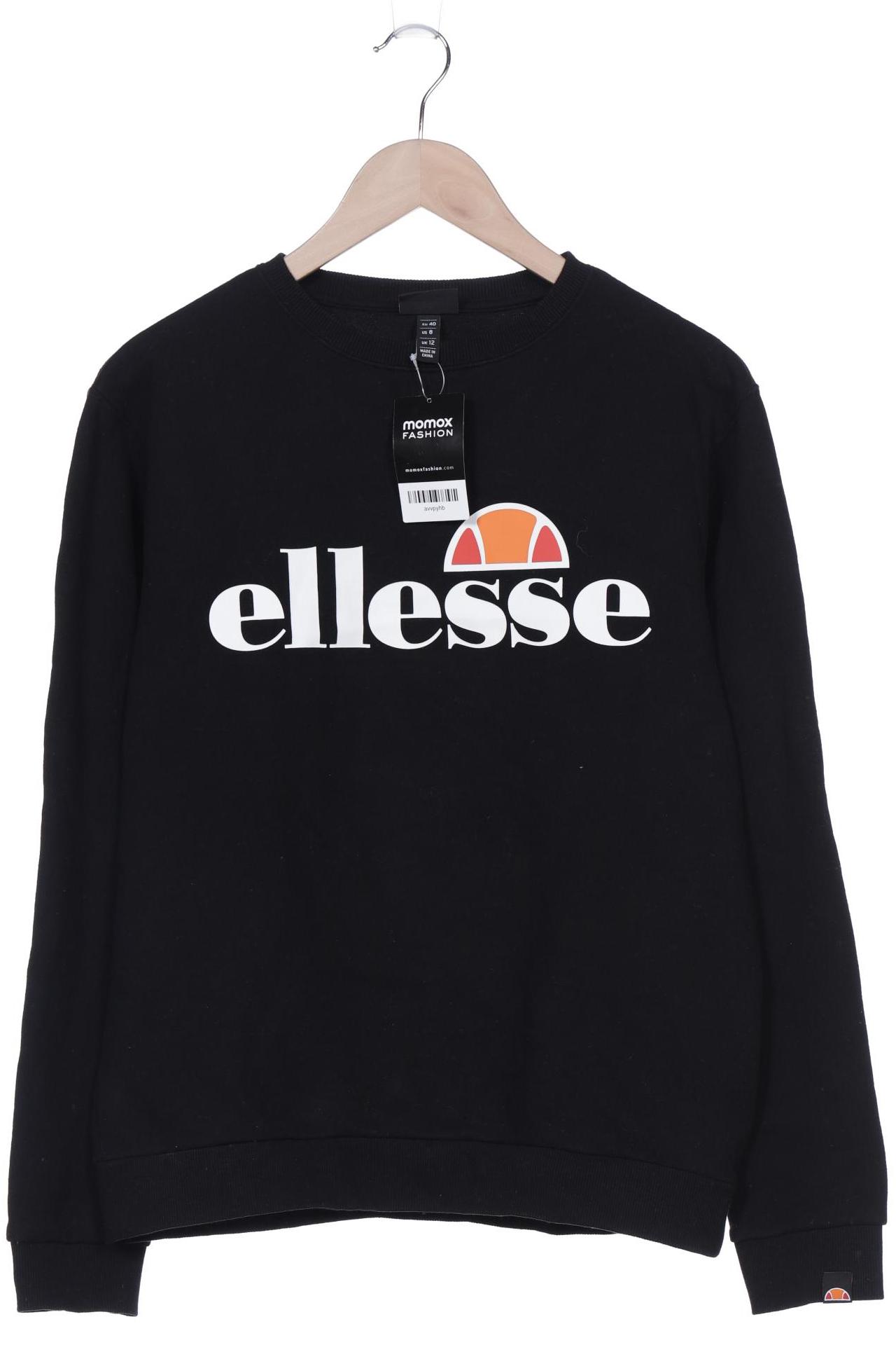 

ellesse Damen Sweatshirt, schwarz, Gr. 40