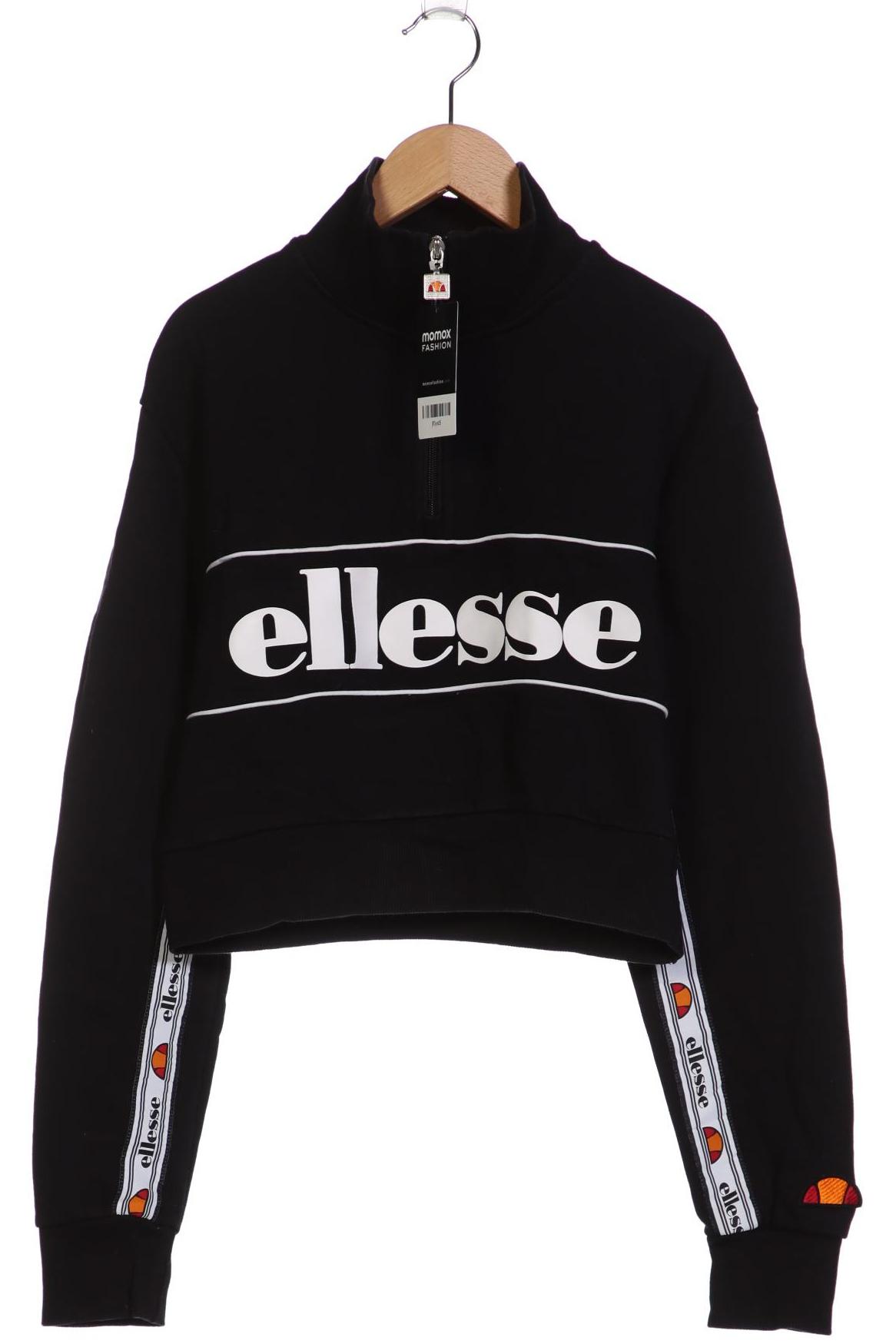 

ellesse Damen Sweatshirt, schwarz, Gr. 38