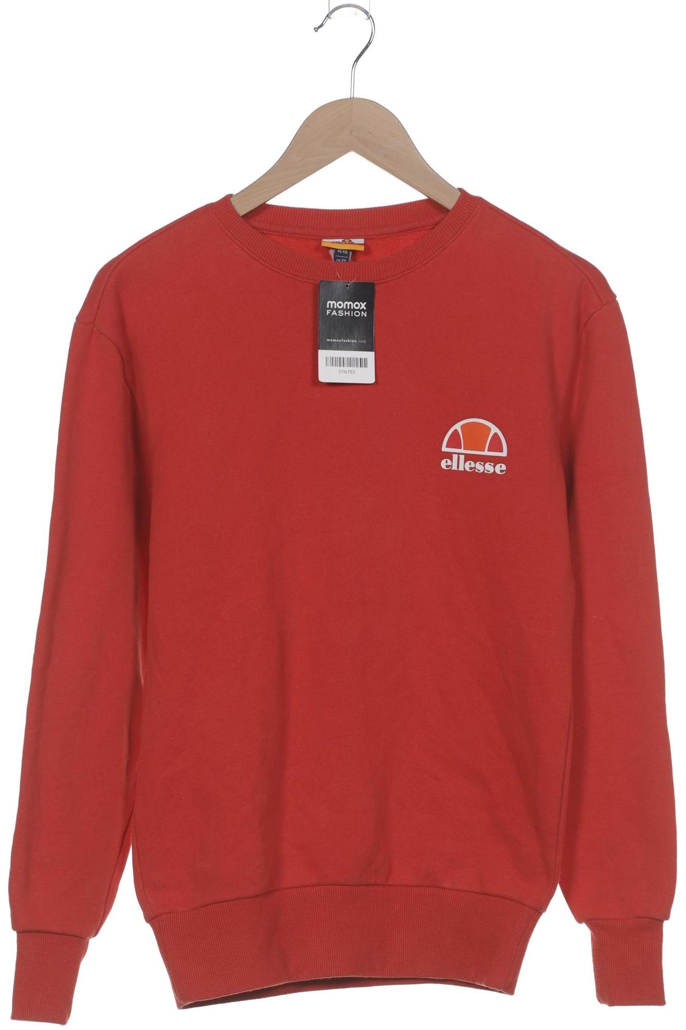 

ellesse Damen Sweatshirt, rot, Gr. 34
